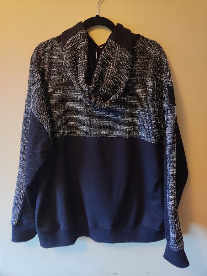Andersson Bell Andersson Bell Black Fabric Contrast Hoodie Size US M / EU 48-50 / 2 - 2 Thumbnail