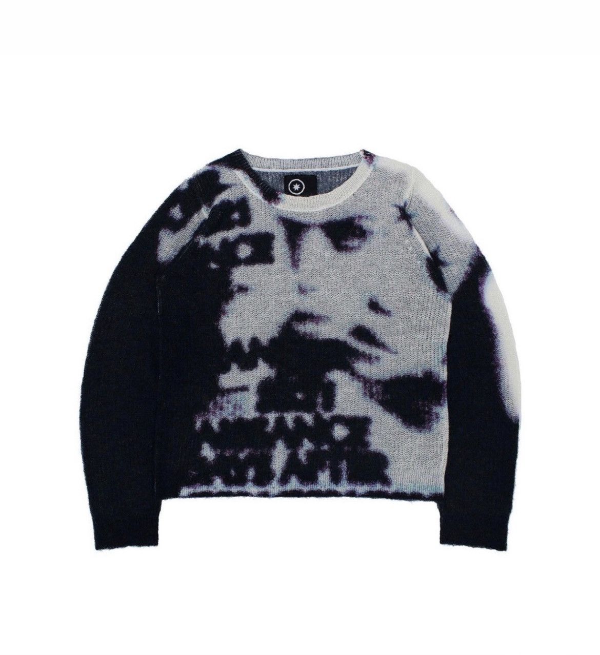 IIMIIY2 wEb double-layer knit sweater-