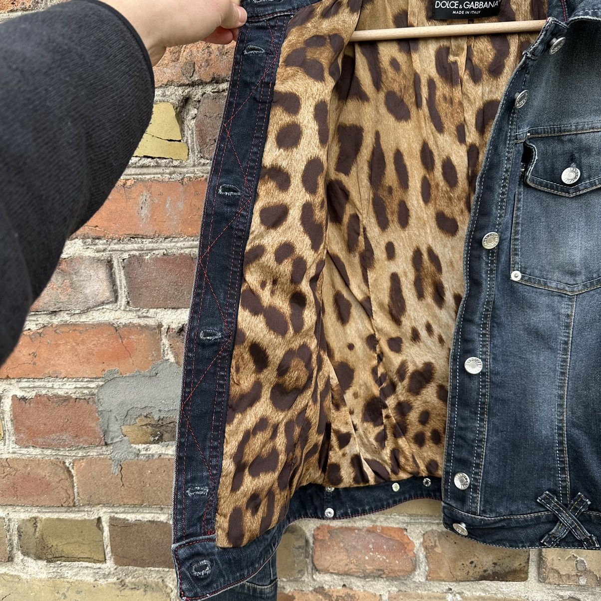 Dolce & Gabbana Danim Jacket Leopard Panther
