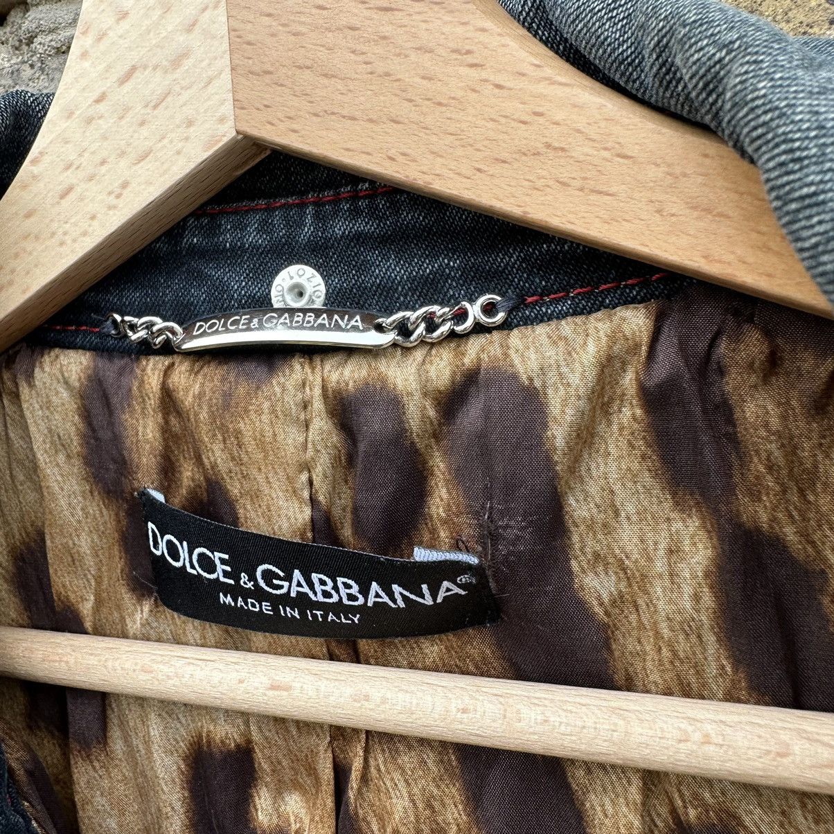 Dolce & Gabbana Danim Jacket Leopard Panther