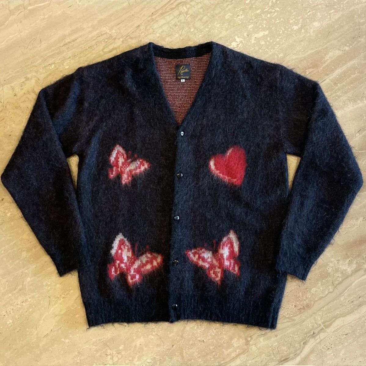 Girls Don't Cry✖️Needles Mohair Cardigan Girls Don't Cry × Needles Girls Don't Cry X Needles Butterfly