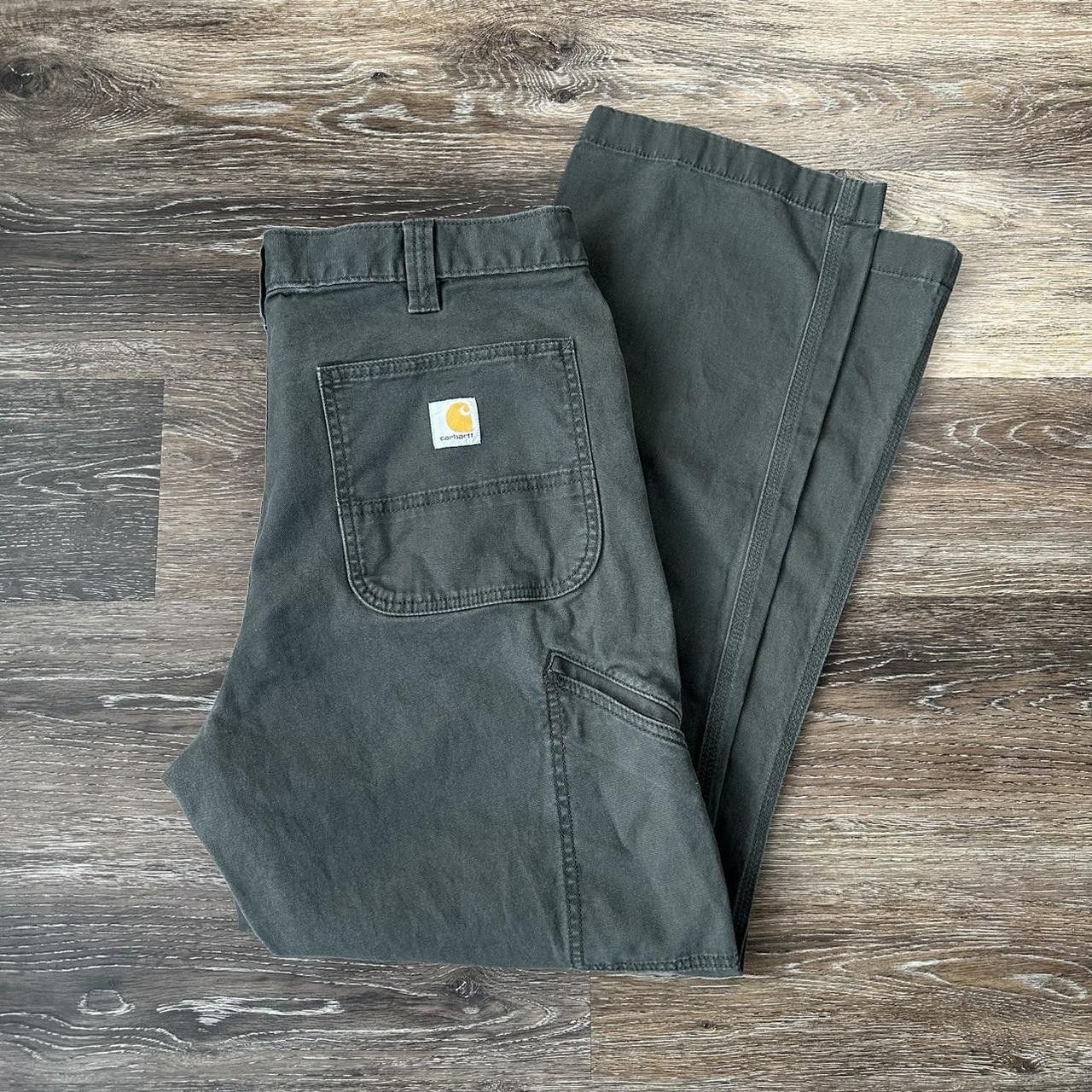 Carhartt carhartt grey work pants Grailed