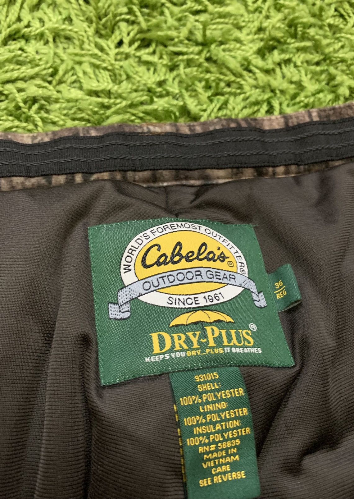 Mossy Oaks × Vintage Vintage Mossy Oak Camo Cargo Weather Pants Baggy Size US 36 / EU 52 - 7 Thumbnail