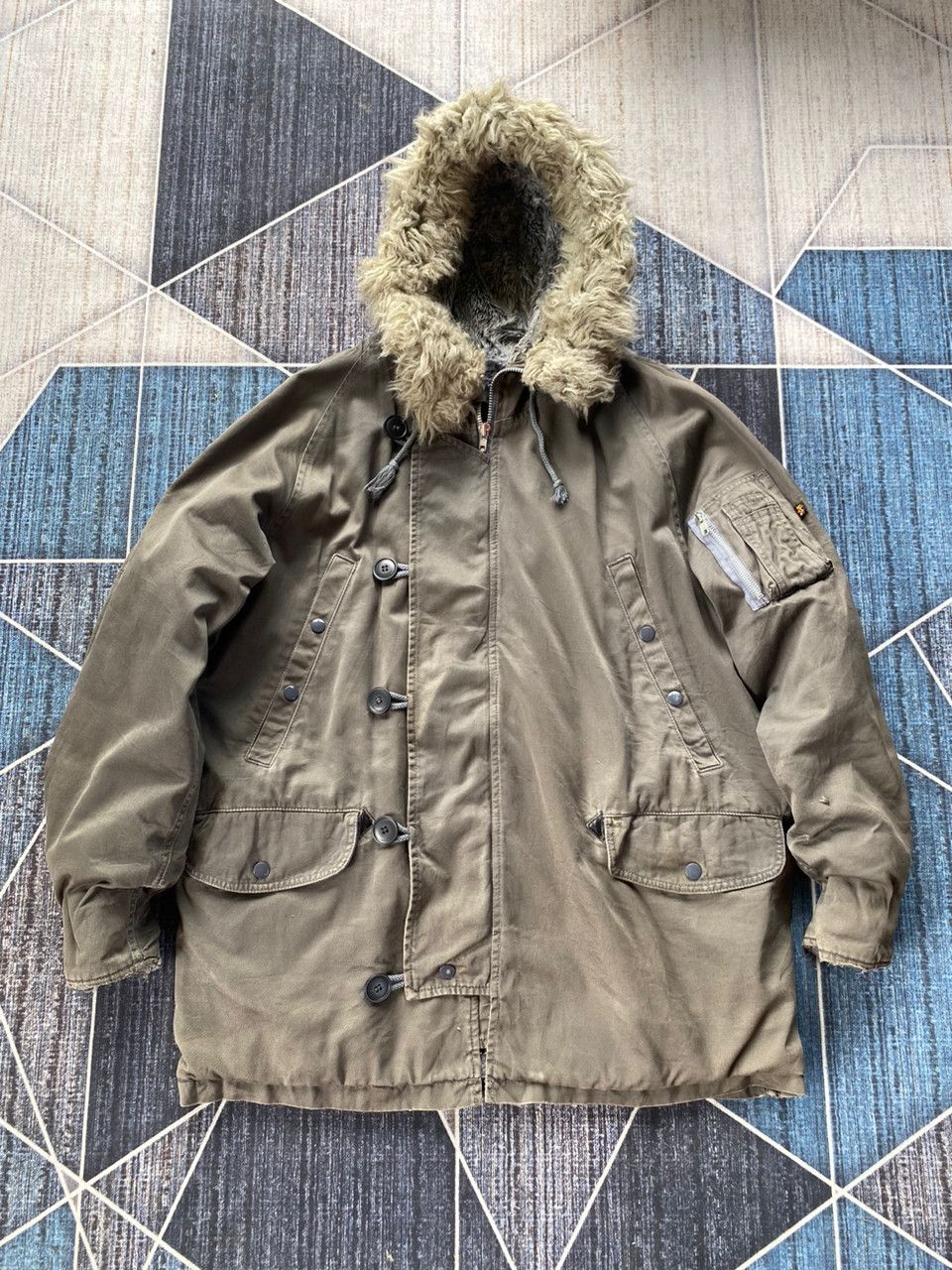 Alpha Industries Alpha Industries N-3B Cold Weather Hooded Parka Jacket Size US L / EU 52-54 / 3 - 1 Thumbnail
