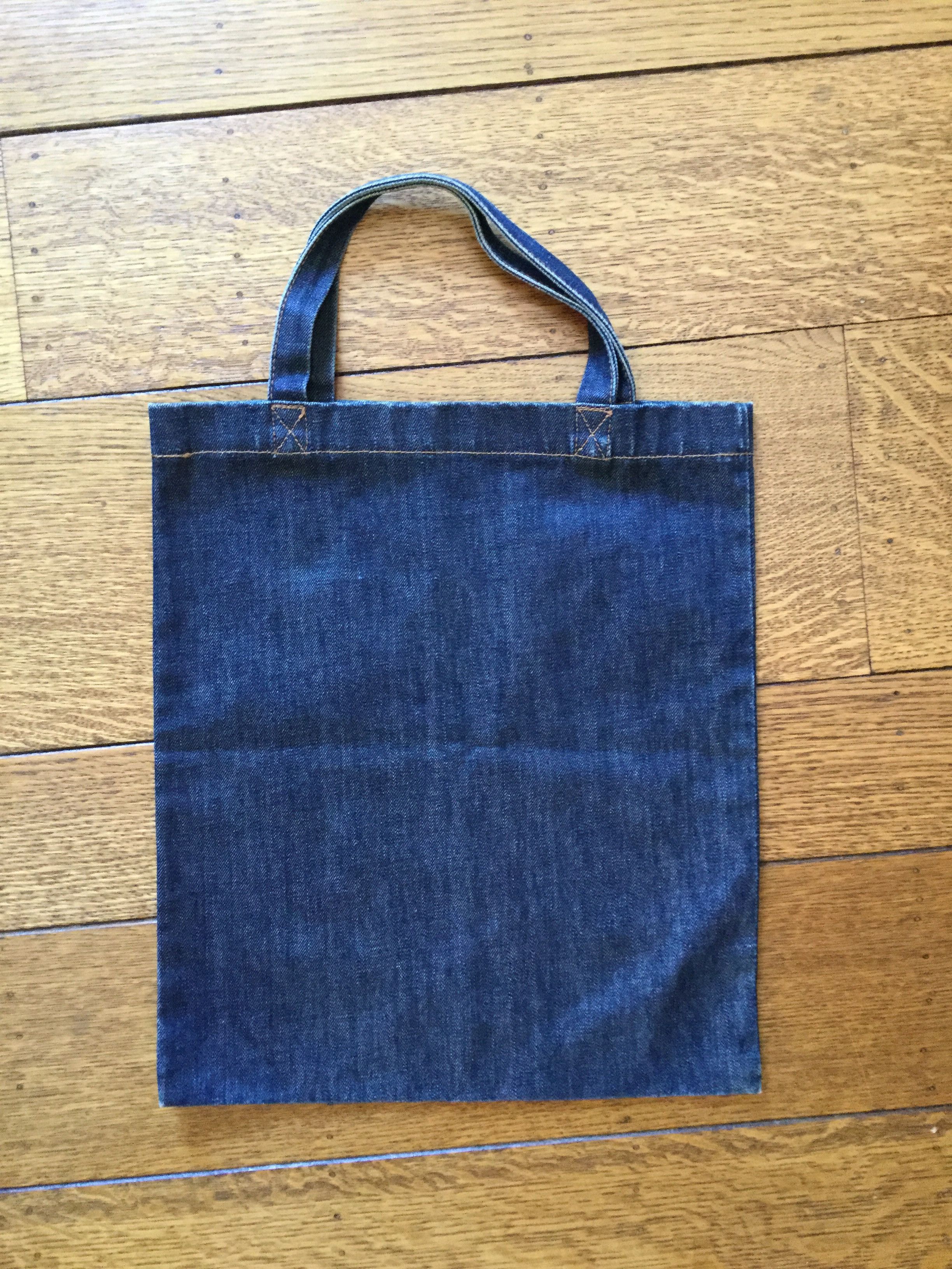 Comme des Garcons SS2002 Debut Denim Tote Bag Size ONE SIZE - 3 Thumbnail