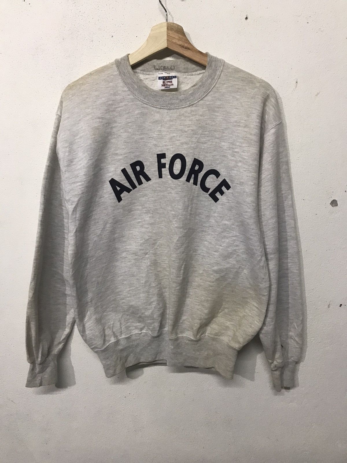 Vintage Vintage USAF Air Force Crewneck Sweatshirt Size US S / EU 44-46 / 1 - 1 Thumbnail