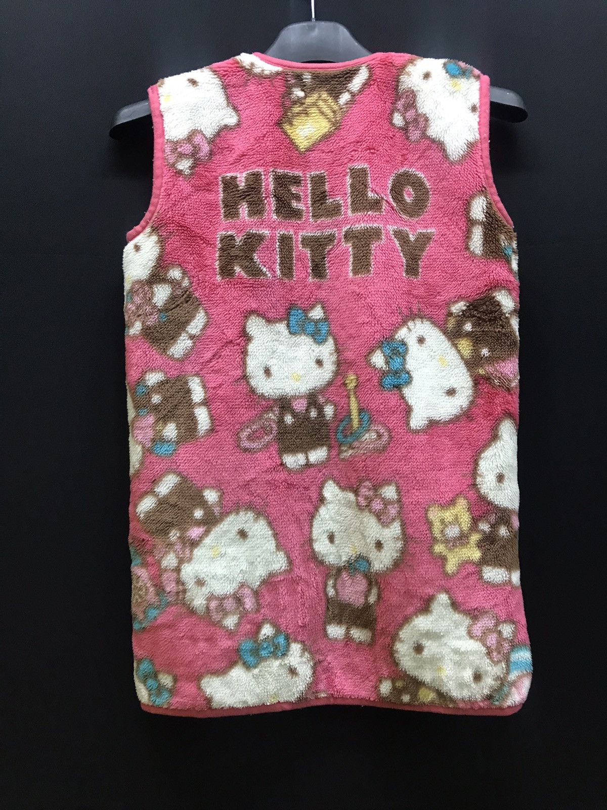 Cartoon Network Hello Kitty Fleece Vest – Cute & Cozy Streetwear Piece! Size US XS / EU 42 / 0 - 4 Thumbnail