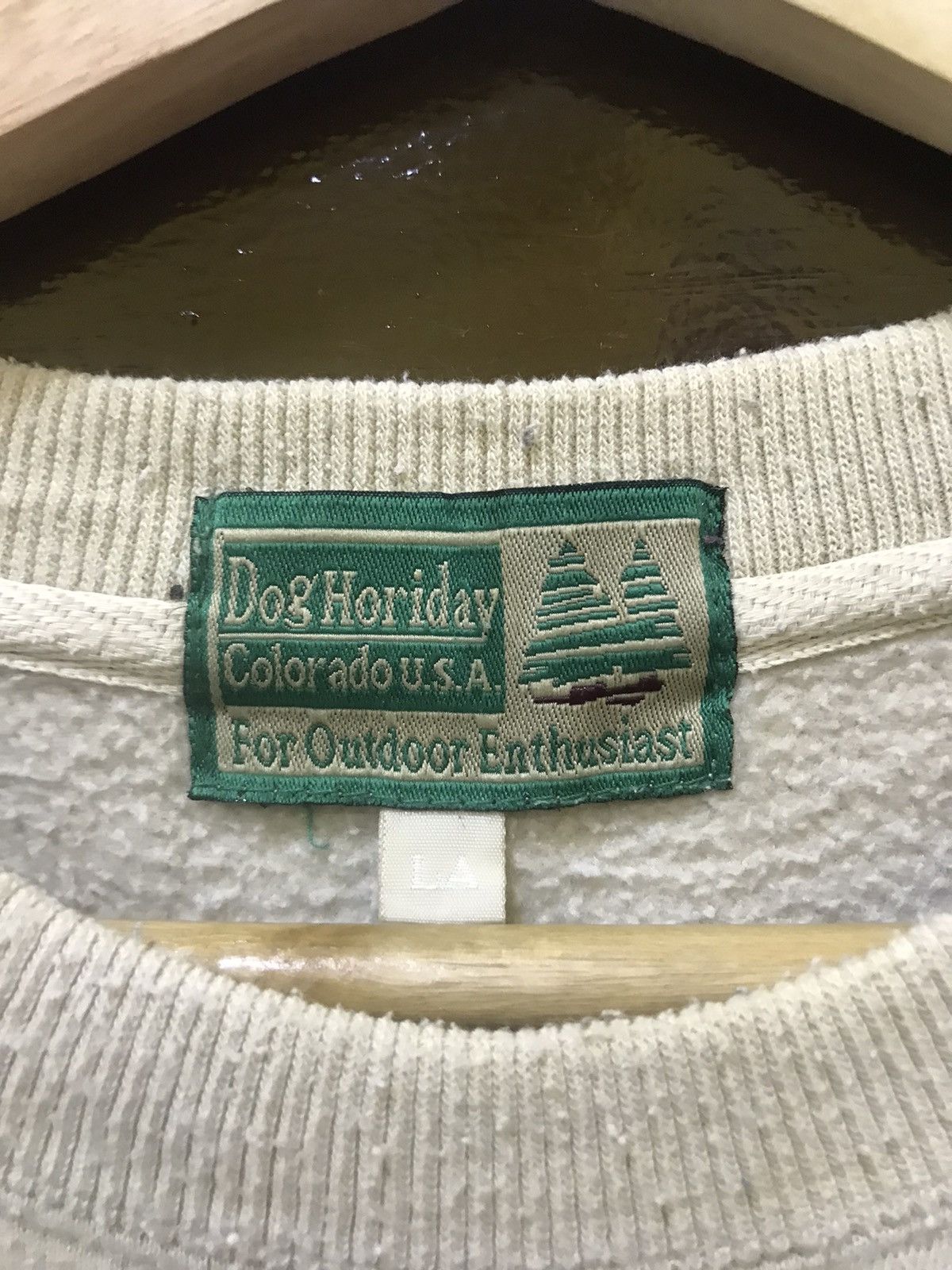 Vintage Vintage 90s Dog Horiday Big Printed USA Sweatshirt Size US XL / EU 56 / 4 - 4 Thumbnail