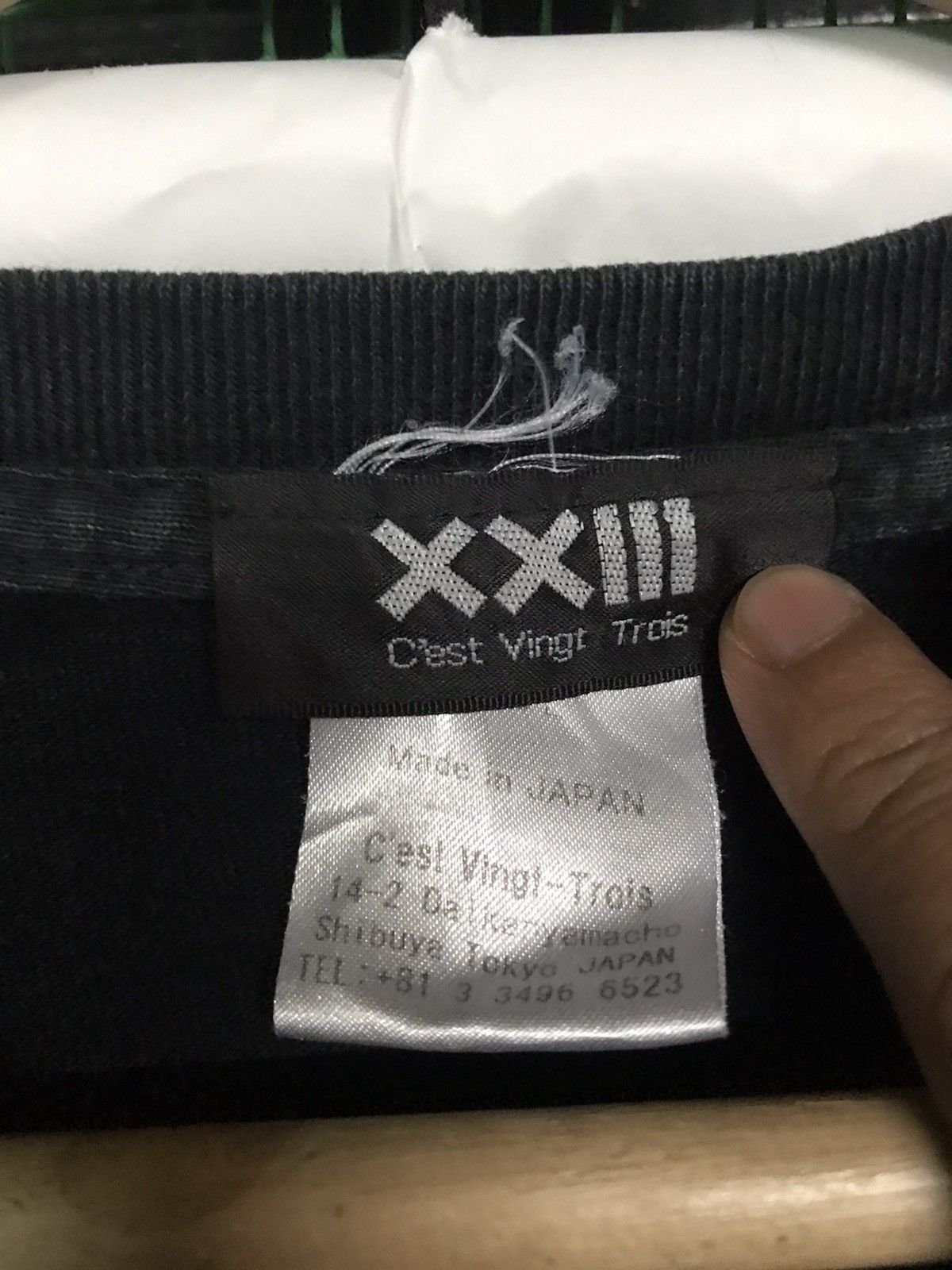 Japanese Brand C'est Vingt Trois Tshirt Short Sleeve Pullover Size US M / EU 48-50 / 2 - 7 Thumbnail