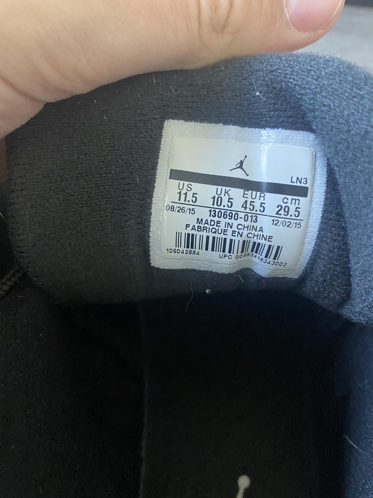 Jordan Brand Jordan 12 Retro The Master Size US 11.5 / EU 44-45 - 6 Thumbnail
