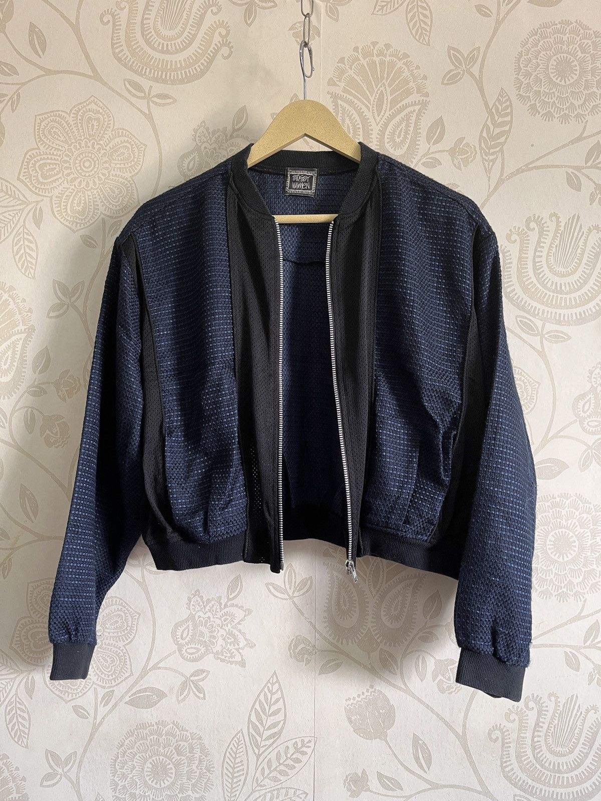 Stussy × Vintage Stussy Women Mesh Jacket Vintage Japan Streetwear Size M / US 6-8 / IT 42-44 - 1 Thumbnail