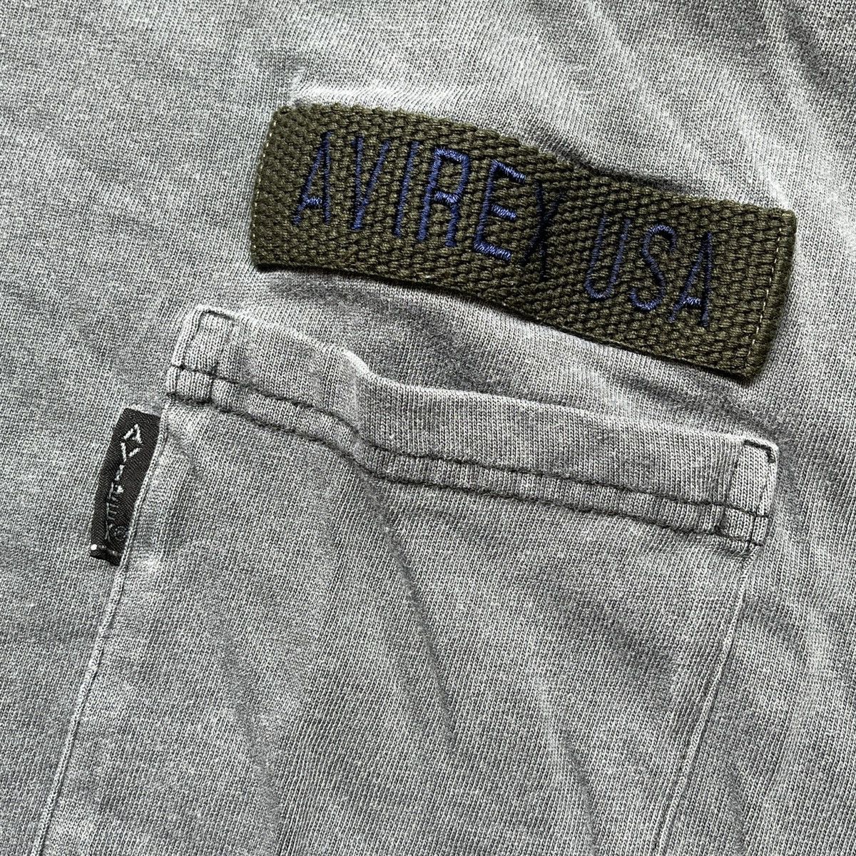 Avirex × Vintage Vintage Rare Avirex USA Tactical TShirt Side Pockets Size US M / EU 48-50 / 2 - 7 Thumbnail