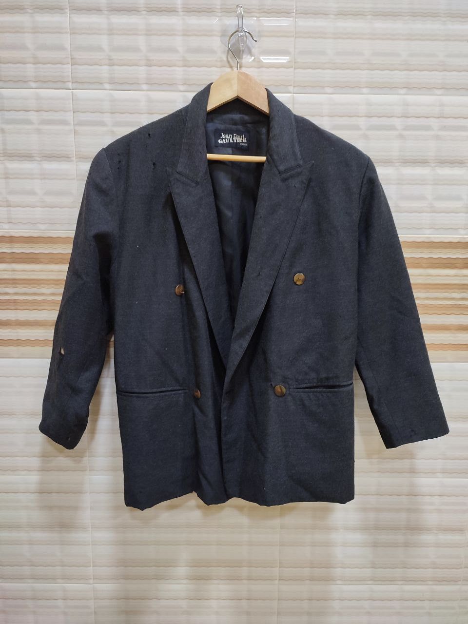 Gaultier Homme Objet Vintage 90s Jean Paul Gaultier Jacket Size US M / EU 48-50 / 2 - 1 Thumbnail