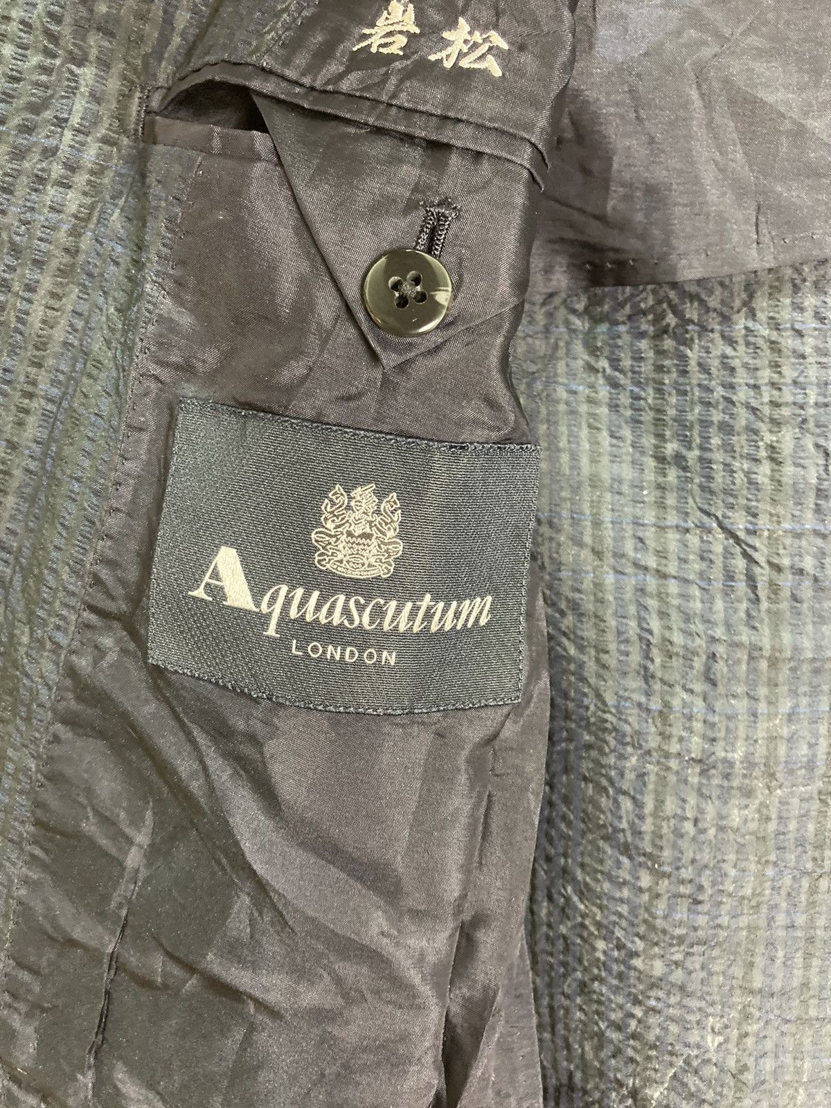 Aquascutum Aquascutum Blazer Jacket Dark Blue Size 34S - 7 Thumbnail
