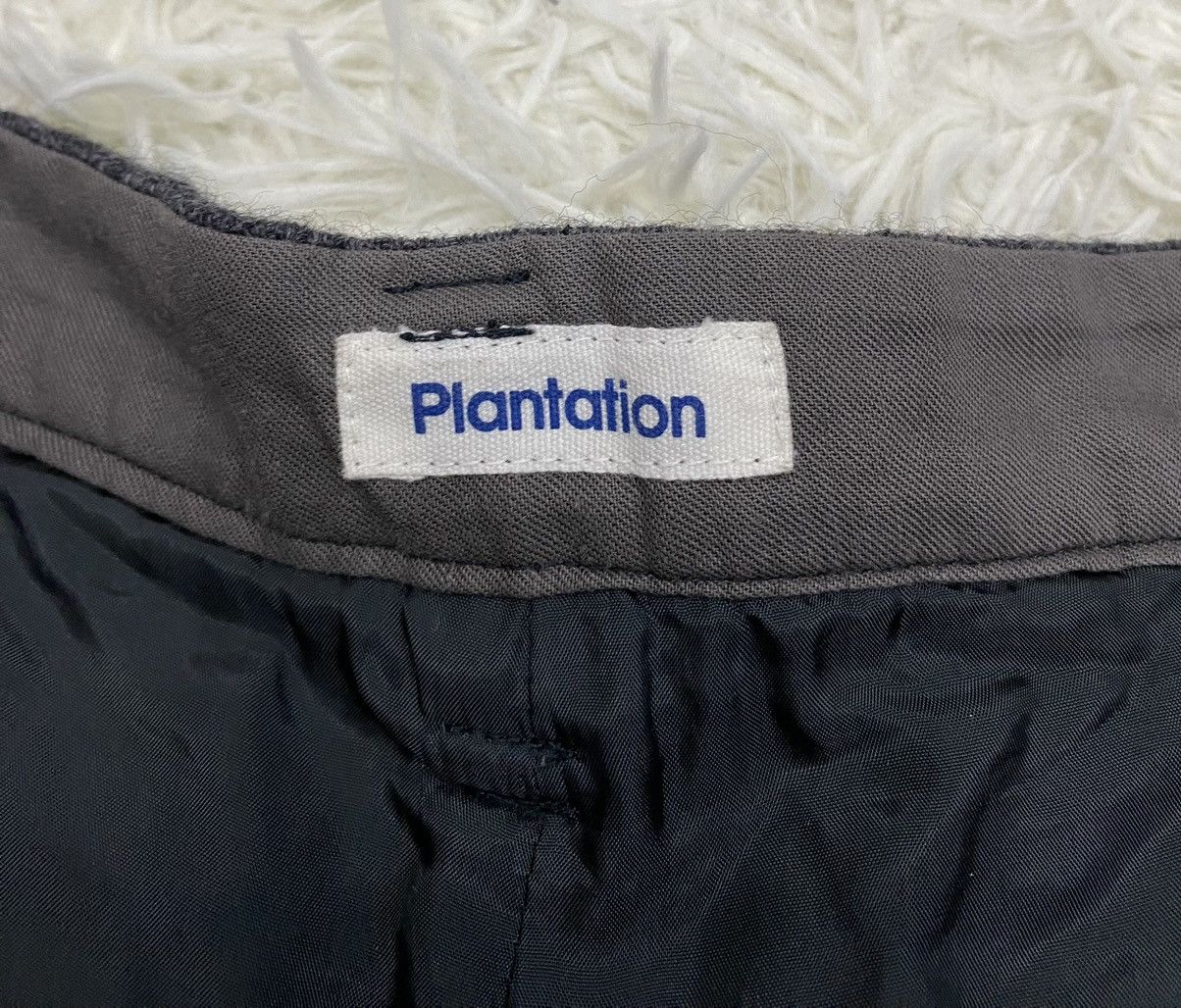 Issey Miyake Plantation Single Pleat High Waist Wool Pants