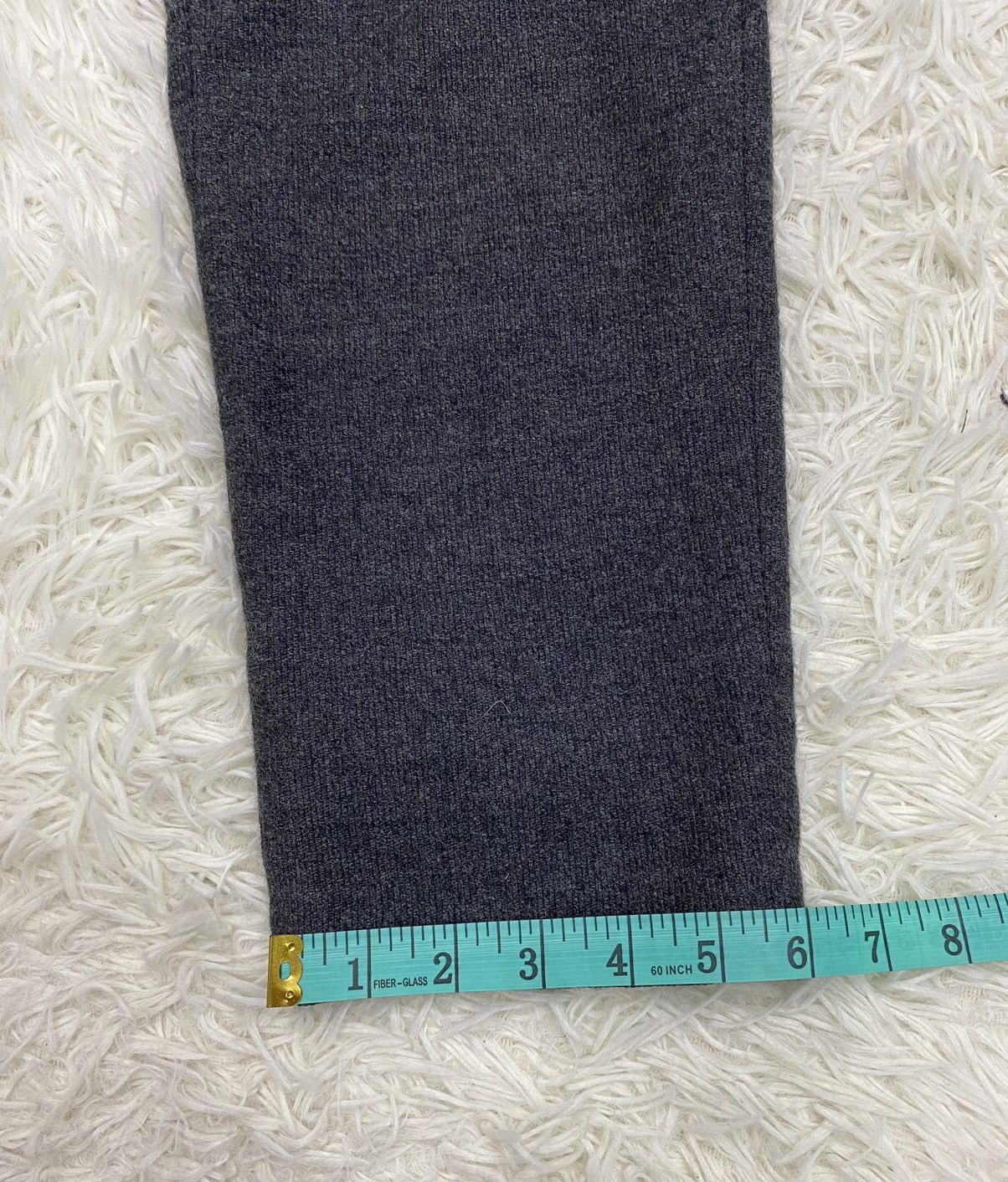 Issey Miyake Plantation Single Pleat High Waist Wool Pants