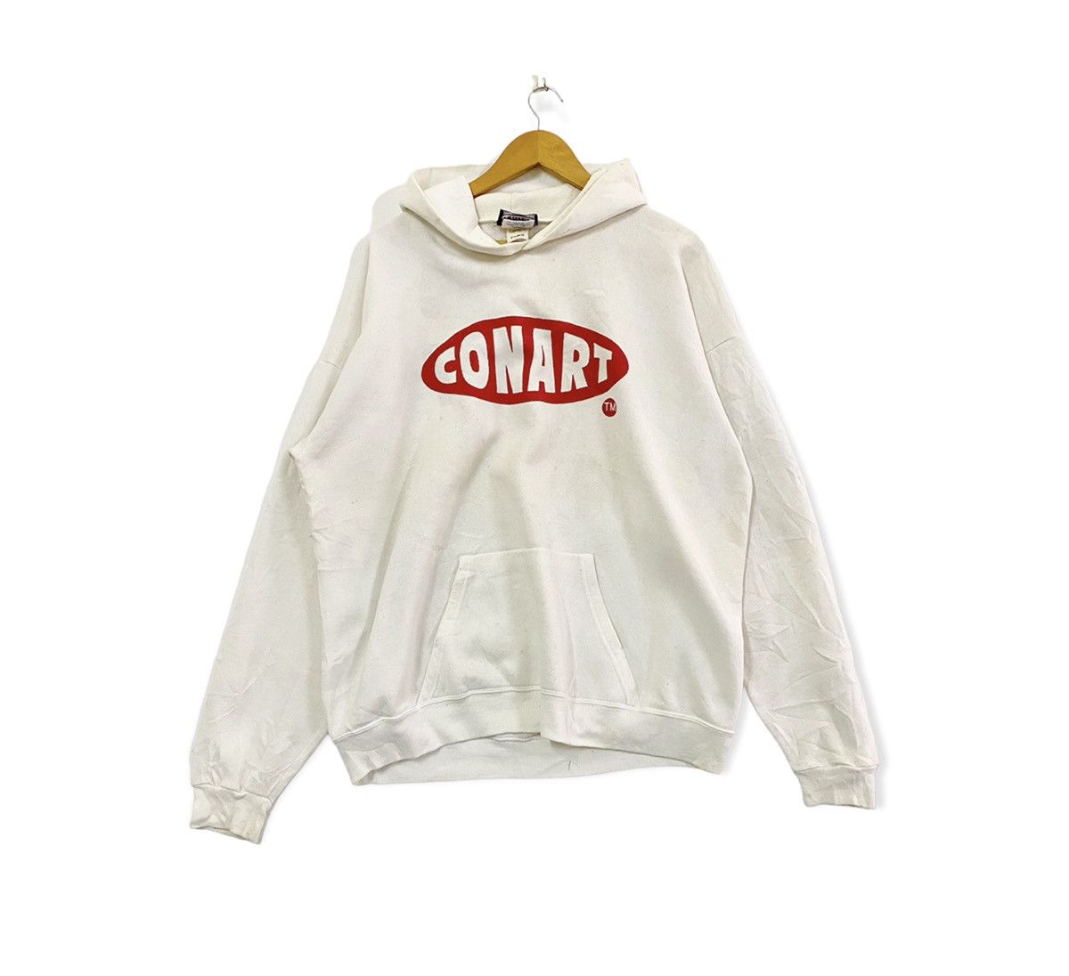 Rap Tees vintage 1993 CONART rare design promo hoodie Size US XL / EU 56 / 4 - 2 Thumbnail