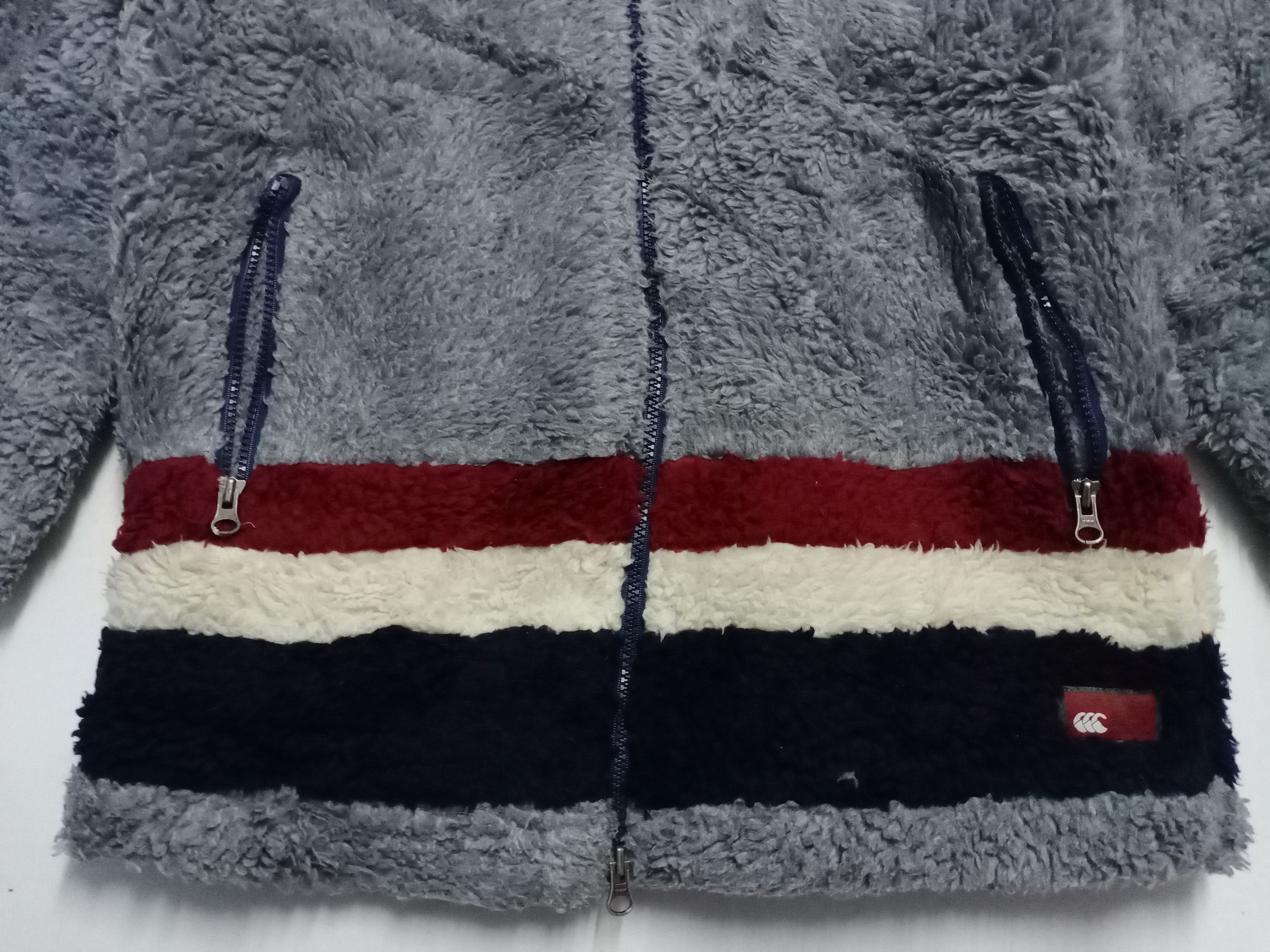 Canterbury of New Zealand × Vintage Rare! Vintage Canterbury Sherpa Fleece mohair Jacket Size US M / EU 48-50 / 2 - 6 Thumbnail