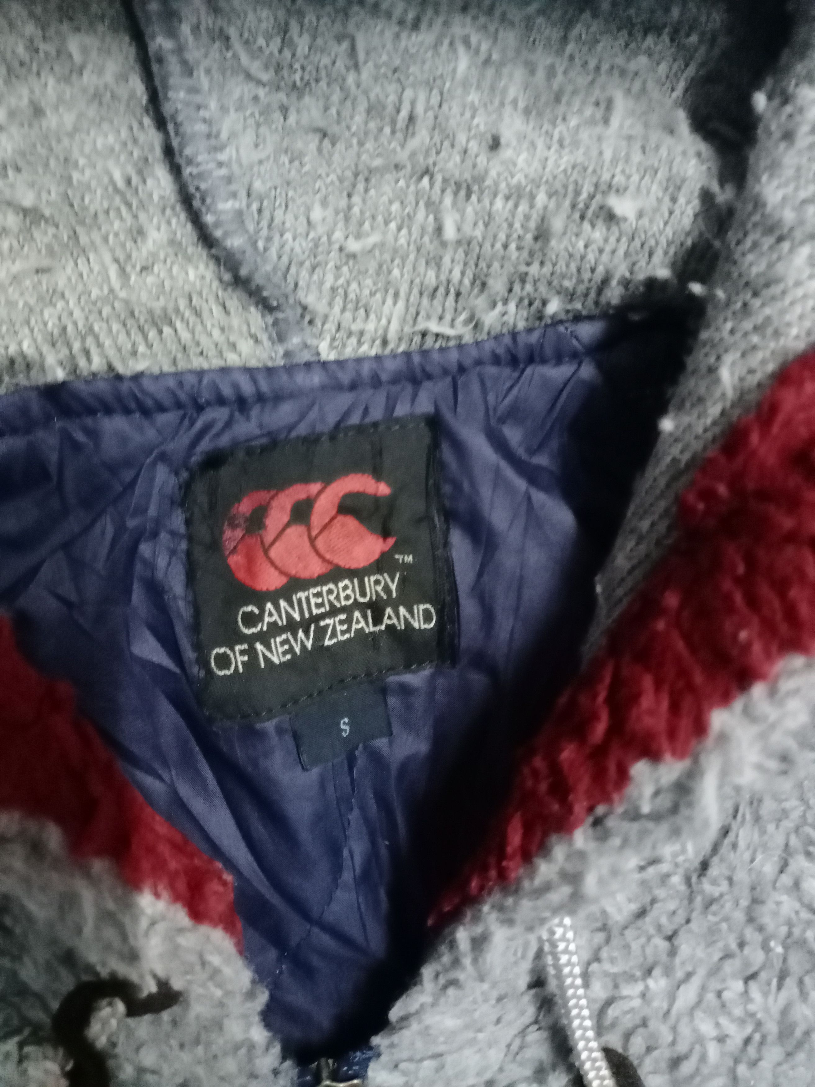 Canterbury of New Zealand × Vintage Rare! Vintage Canterbury Sherpa Fleece mohair Jacket Size US M / EU 48-50 / 2 - 5 Thumbnail