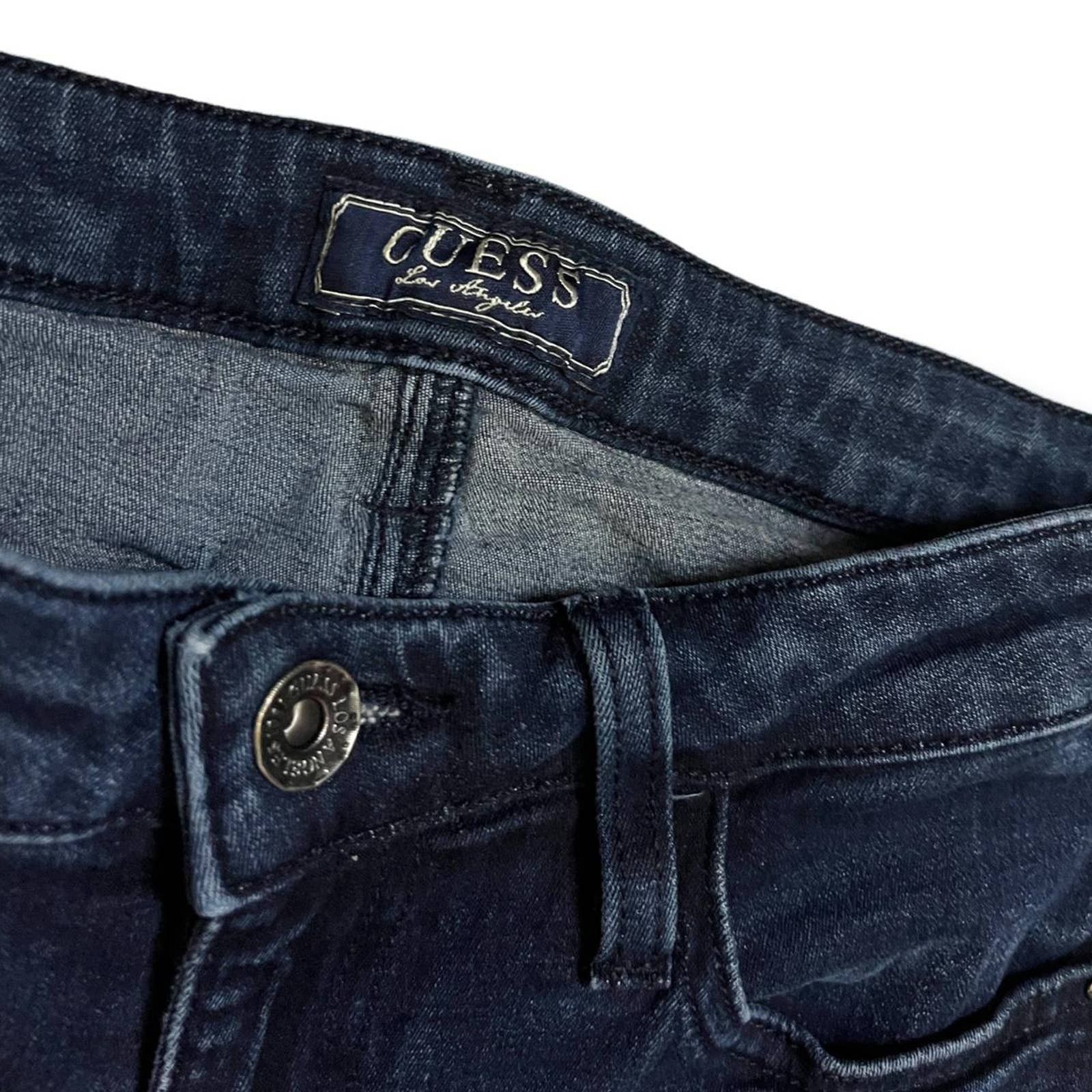 Guess Guess Los Angeles Vintage Designer Denim Capri Jeans 27 x 23 Size 27" / US 4 / IT 40 - 3 Thumbnail