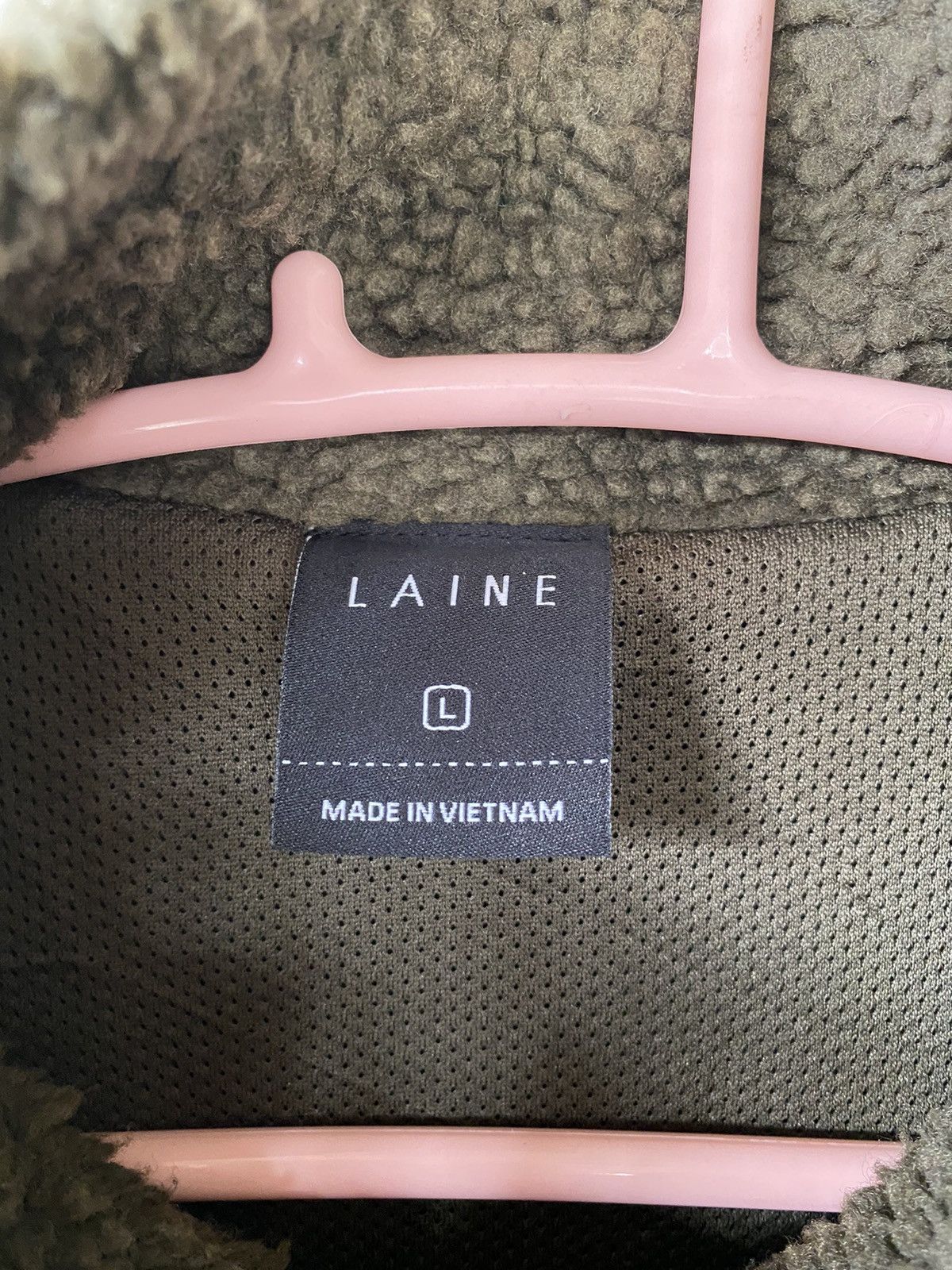 Japanese Brand × Vintage Vintage Laine Fleece Jacket Size US L / EU 52-54 / 3 - 8 Thumbnail