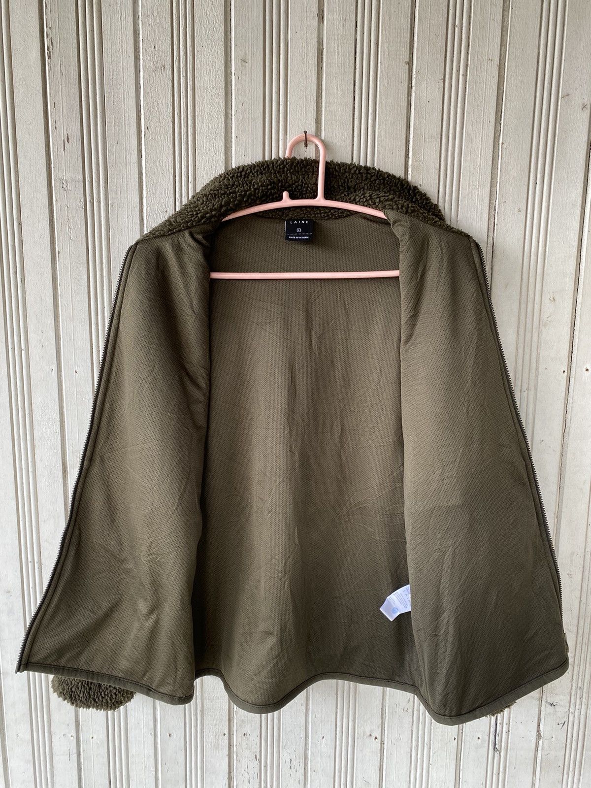 Japanese Brand × Vintage Vintage Laine Fleece Jacket Size US L / EU 52-54 / 3 - 6 Thumbnail