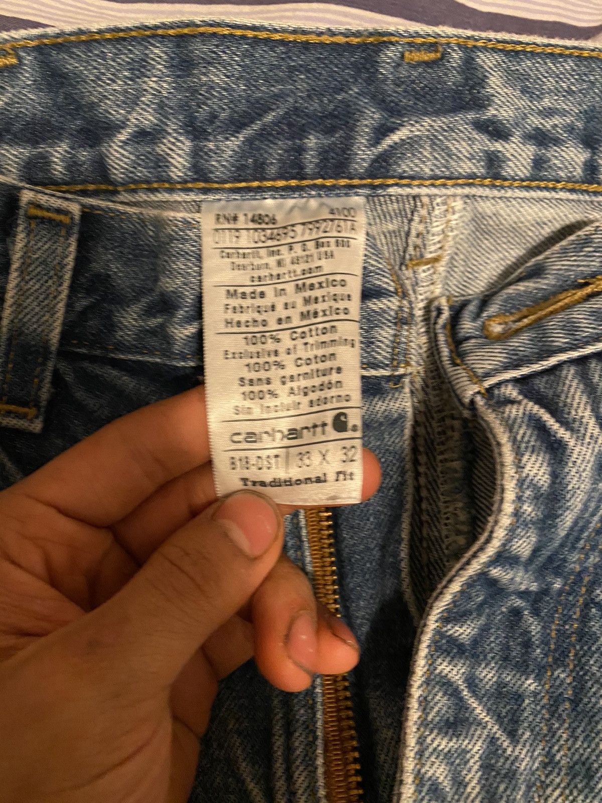 Carhartt Carhartt traditional jeans Size US 33 - 5 Thumbnail