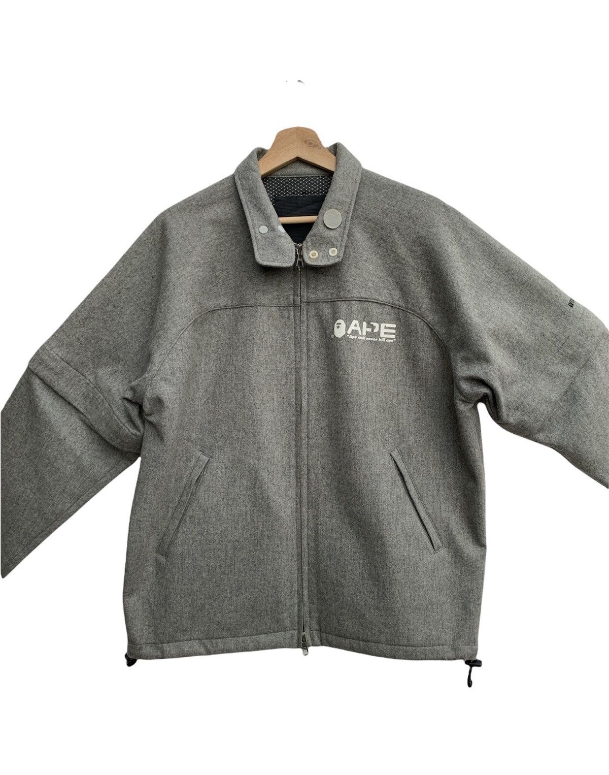 Bape 🔥Bathing Ape Gore Windstopper 2in1 Wool Jacket Size US M / EU 48-50 / 2 - 4 Thumbnail
