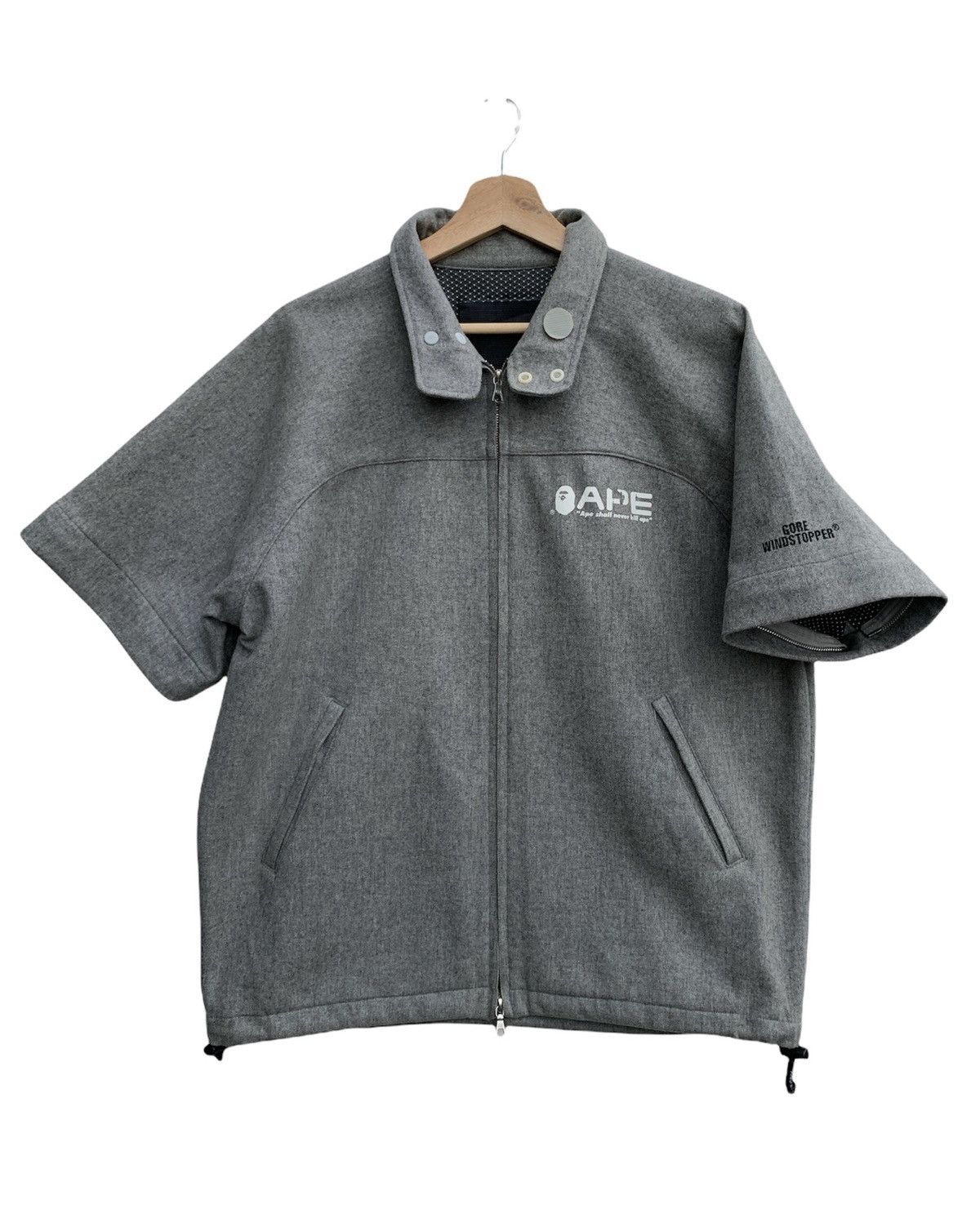 Bape 🔥Bathing Ape Gore Windstopper 2in1 Wool Jacket Size US M / EU 48-50 / 2 - 7 Thumbnail