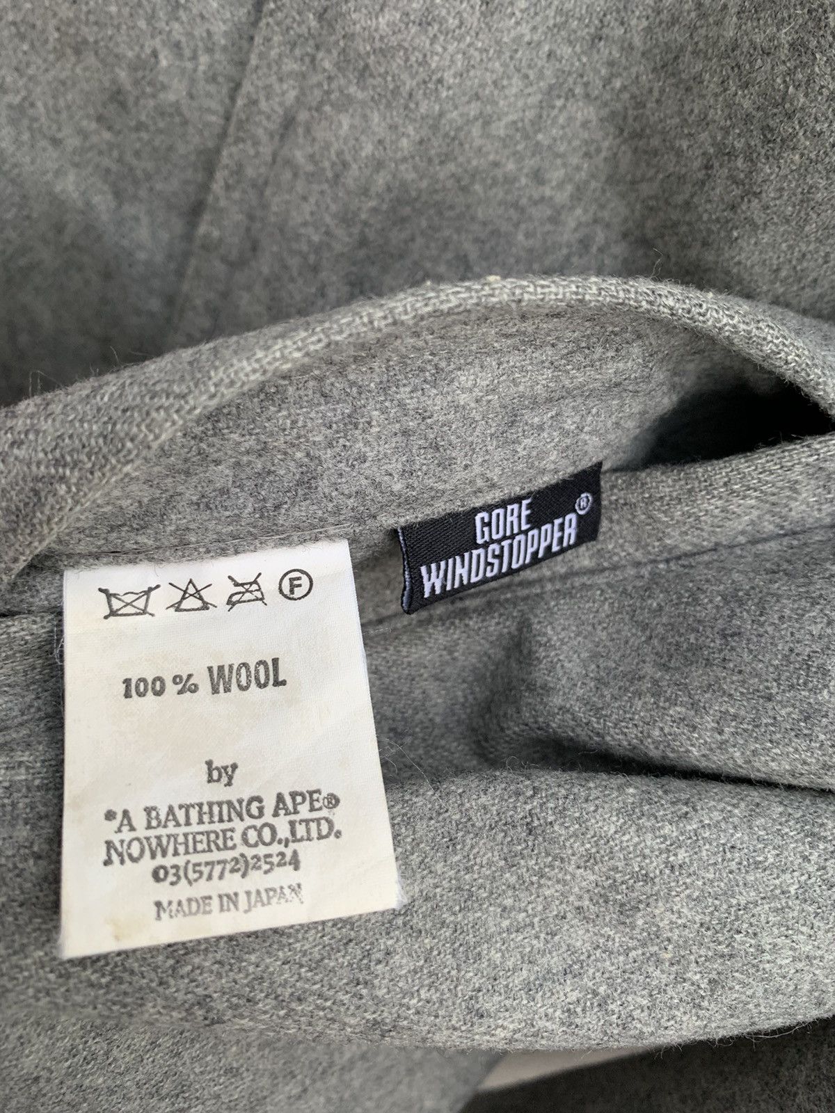 Bape 🔥Bathing Ape Gore Windstopper 2in1 Wool Jacket Size US M / EU 48-50 / 2 - 21 Thumbnail
