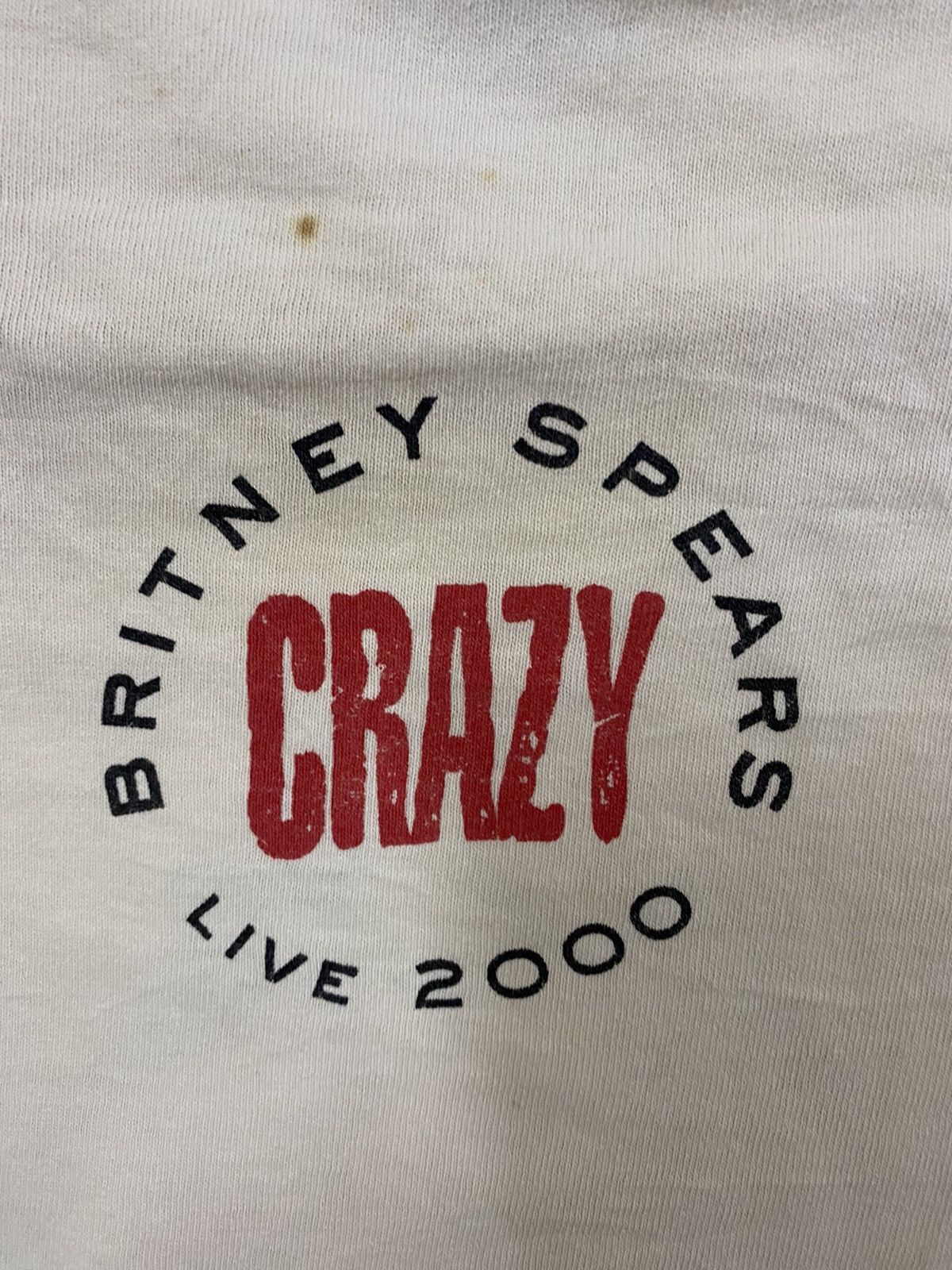 Rap Tees vintage 2000 BRITNEY SPEARS album promo t-shirts Size US M / EU 48-50 / 2 - 6 Thumbnail
