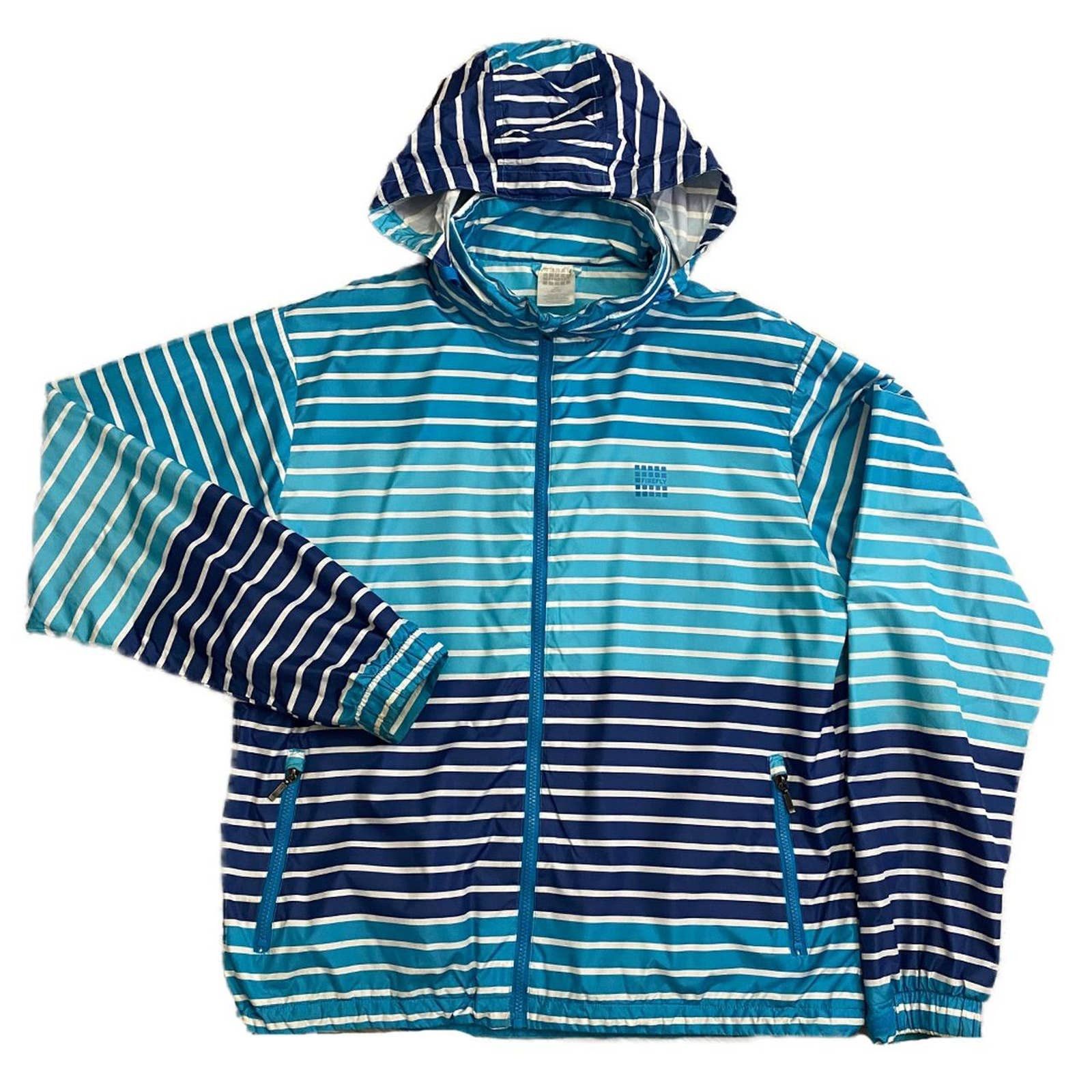 Designer Firefly Mens Lightweight Striped Spring Jacket - Mens Large Size US L / EU 52-54 / 3 - 1 Thumbnail