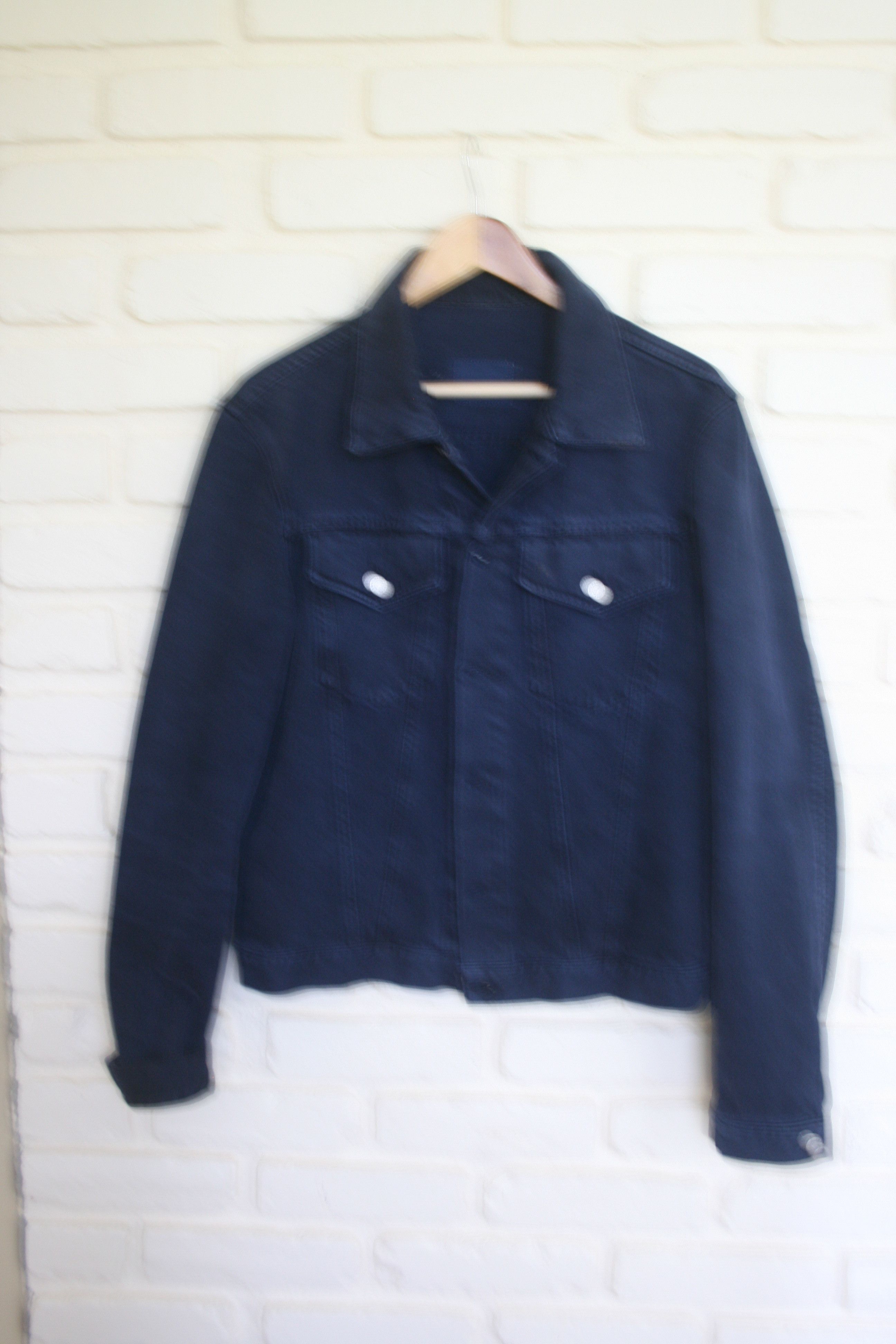helmut lang 2004 overdyed trucker jacket