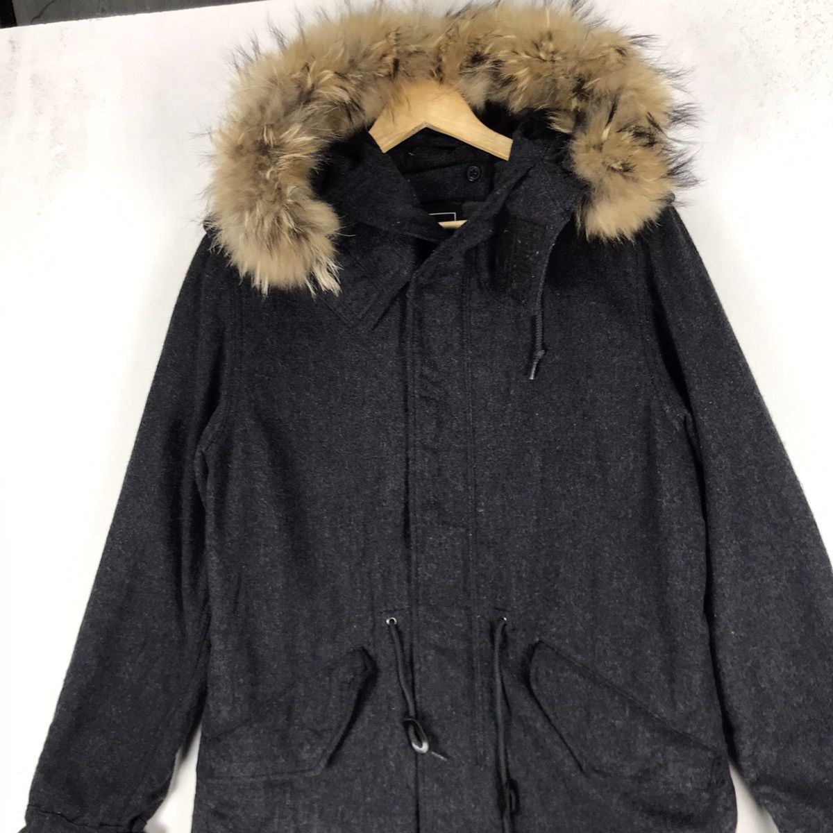 Alpha Industries Alpha Industries Racoon Fur Wool Parka Size US S / EU 44-46 / 1 - 5 Thumbnail