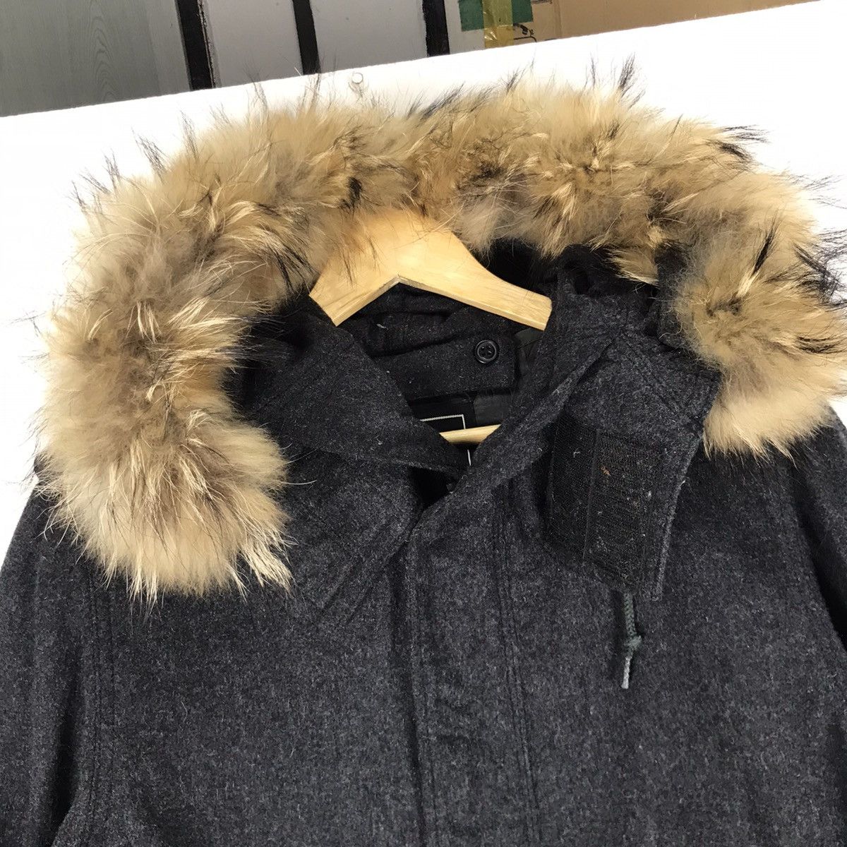 Alpha Industries Alpha Industries Racoon Fur Wool Parka Size US S / EU 44-46 / 1 - 8 Thumbnail