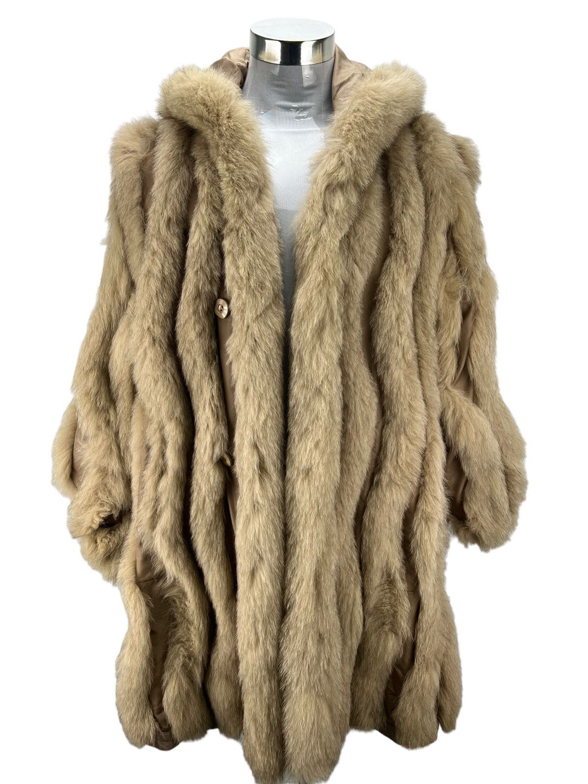 Sagafurs Rare Saga Fox of Scandinavia Fox Fur Trim Coat Jacket Size US L / EU 52-54 / 3 - 1 Thumbnail