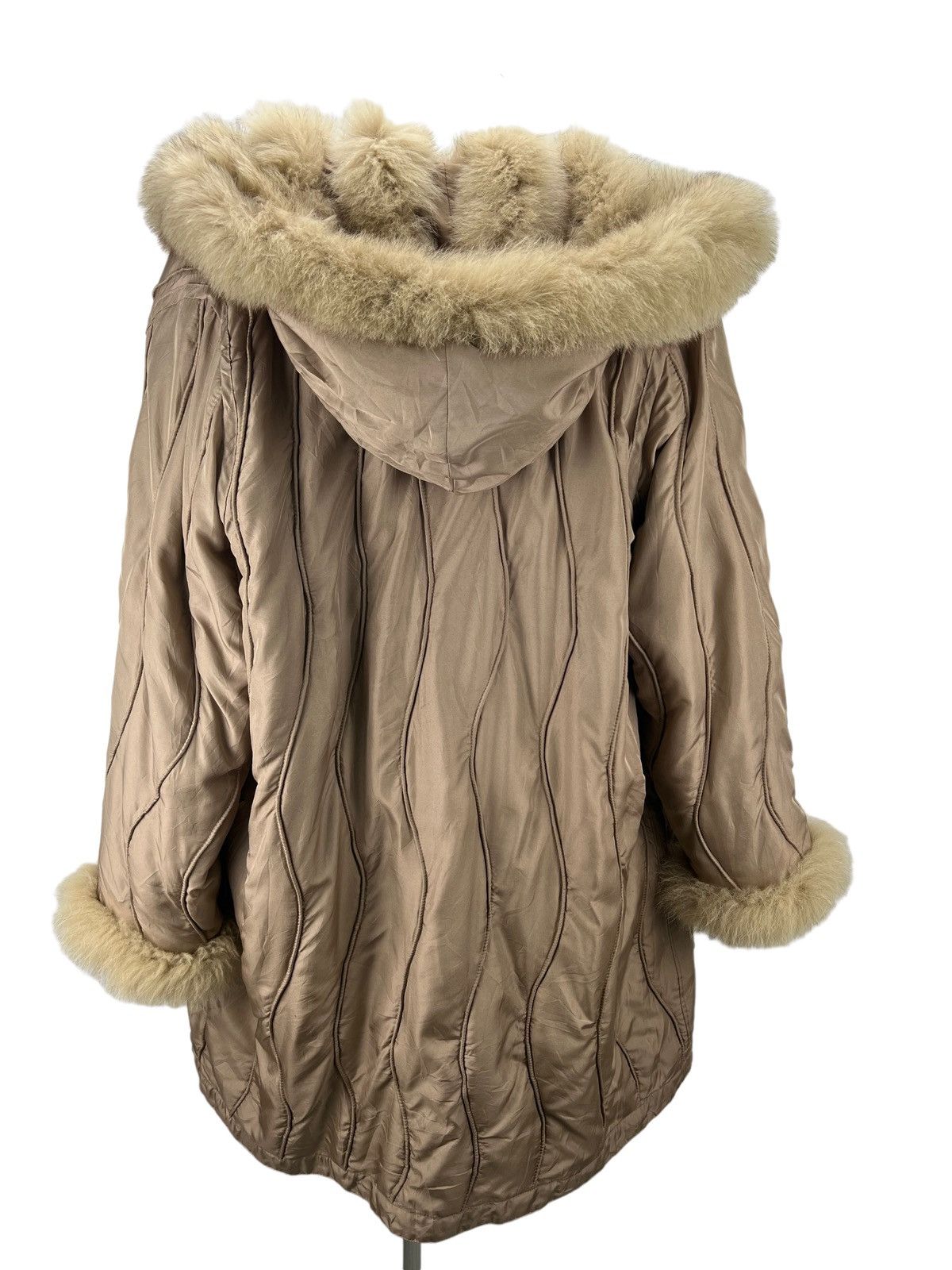 Sagafurs Rare Saga Fox of Scandinavia Fox Fur Trim Coat Jacket Size US L / EU 52-54 / 3 - 12 Thumbnail