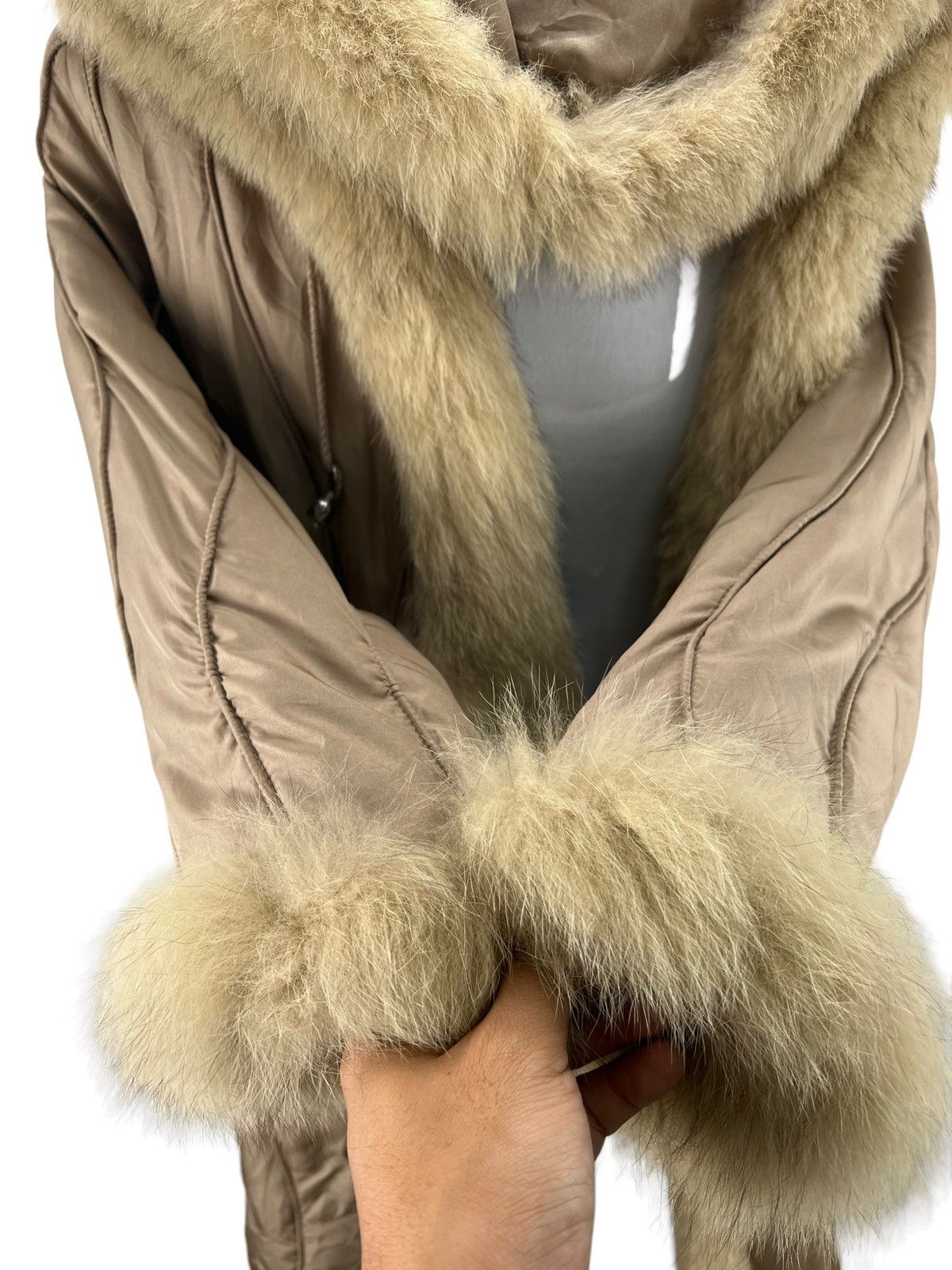 Sagafurs Rare Saga Fox of Scandinavia Fox Fur Trim Coat Jacket Size US L / EU 52-54 / 3 - 11 Thumbnail
