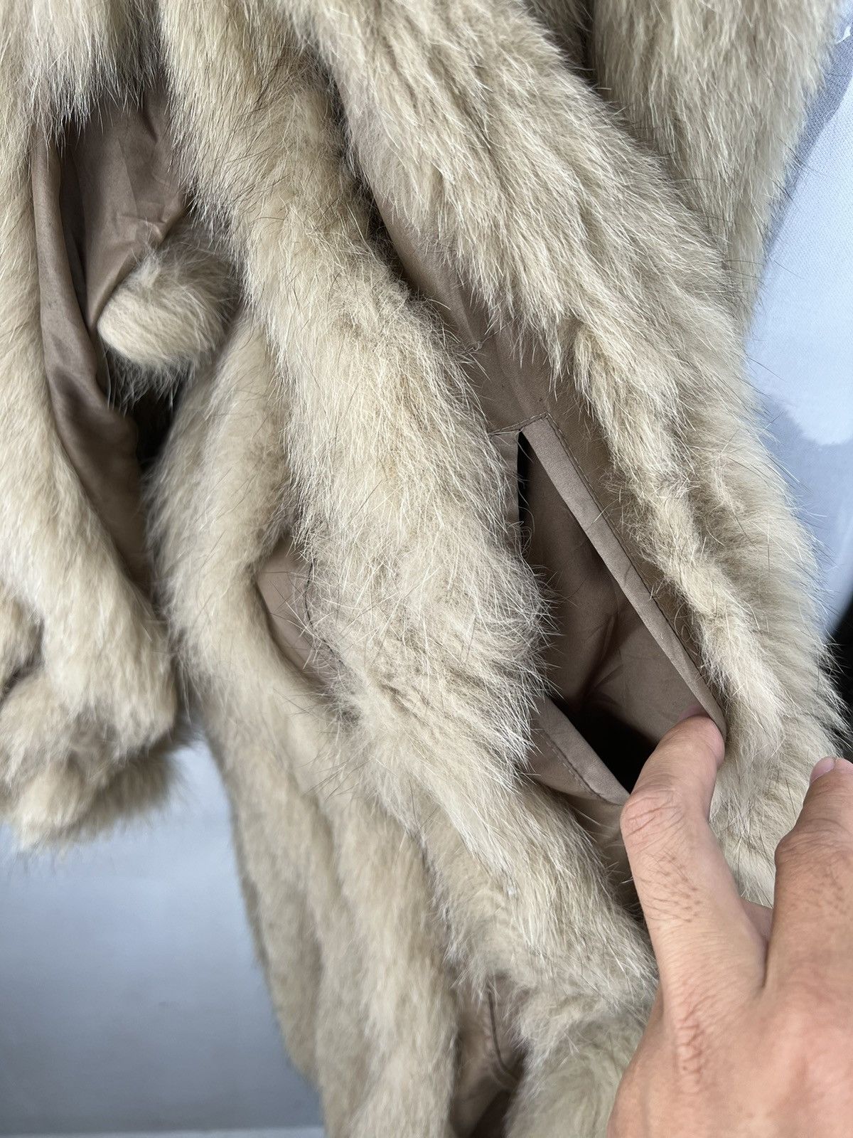 Sagafurs Rare Saga Fox of Scandinavia Fox Fur Trim Coat Jacket Size US L / EU 52-54 / 3 - 19 Thumbnail