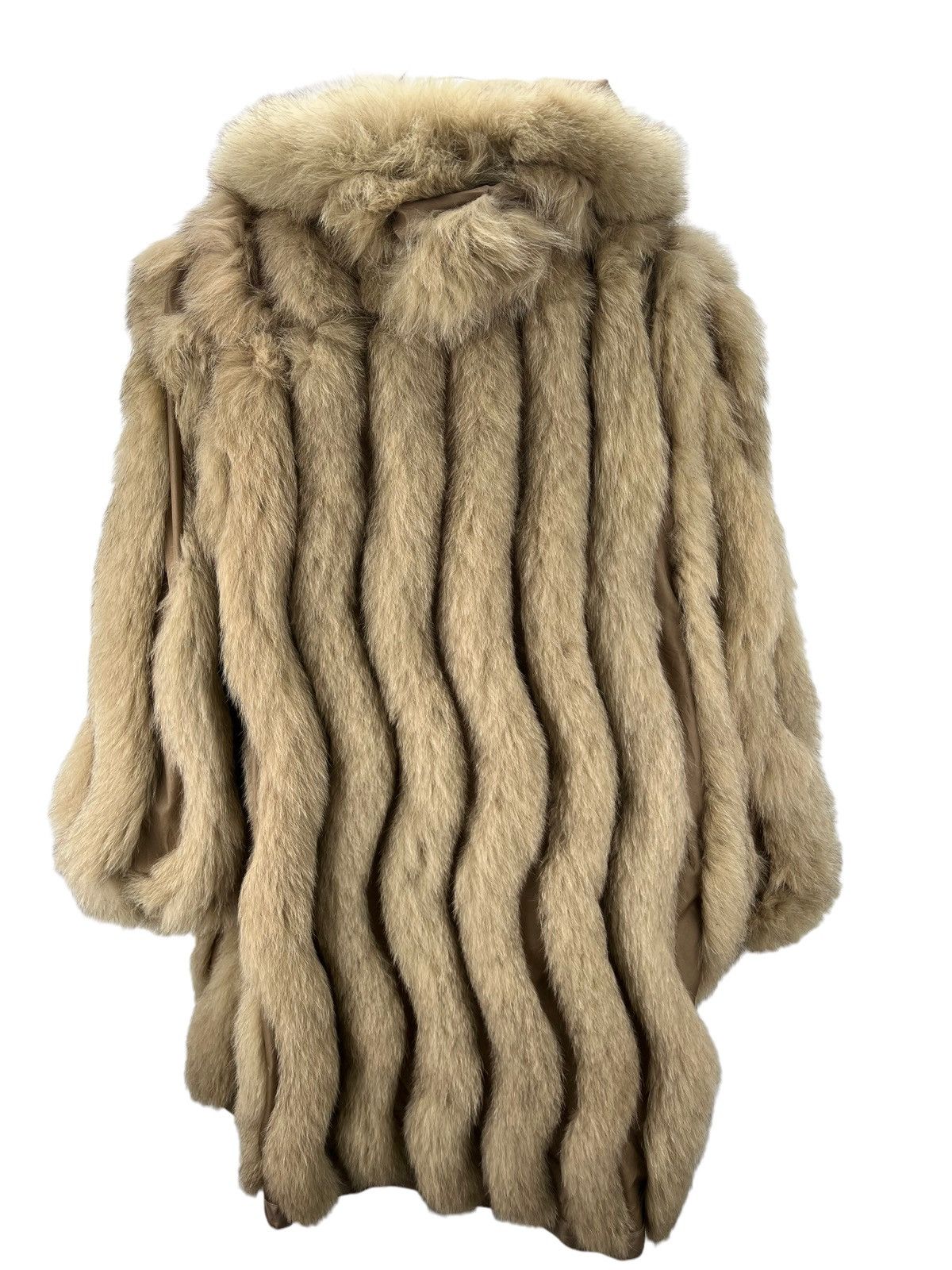 Sagafurs Rare Saga Fox of Scandinavia Fox Fur Trim Coat Jacket Size US L / EU 52-54 / 3 - 5 Thumbnail