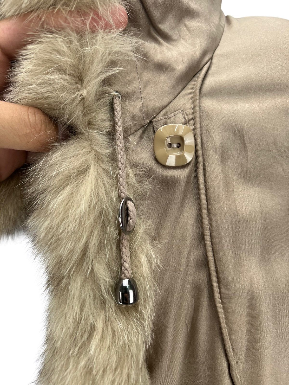 Sagafurs Rare Saga Fox of Scandinavia Fox Fur Trim Coat Jacket Size US L / EU 52-54 / 3 - 14 Thumbnail