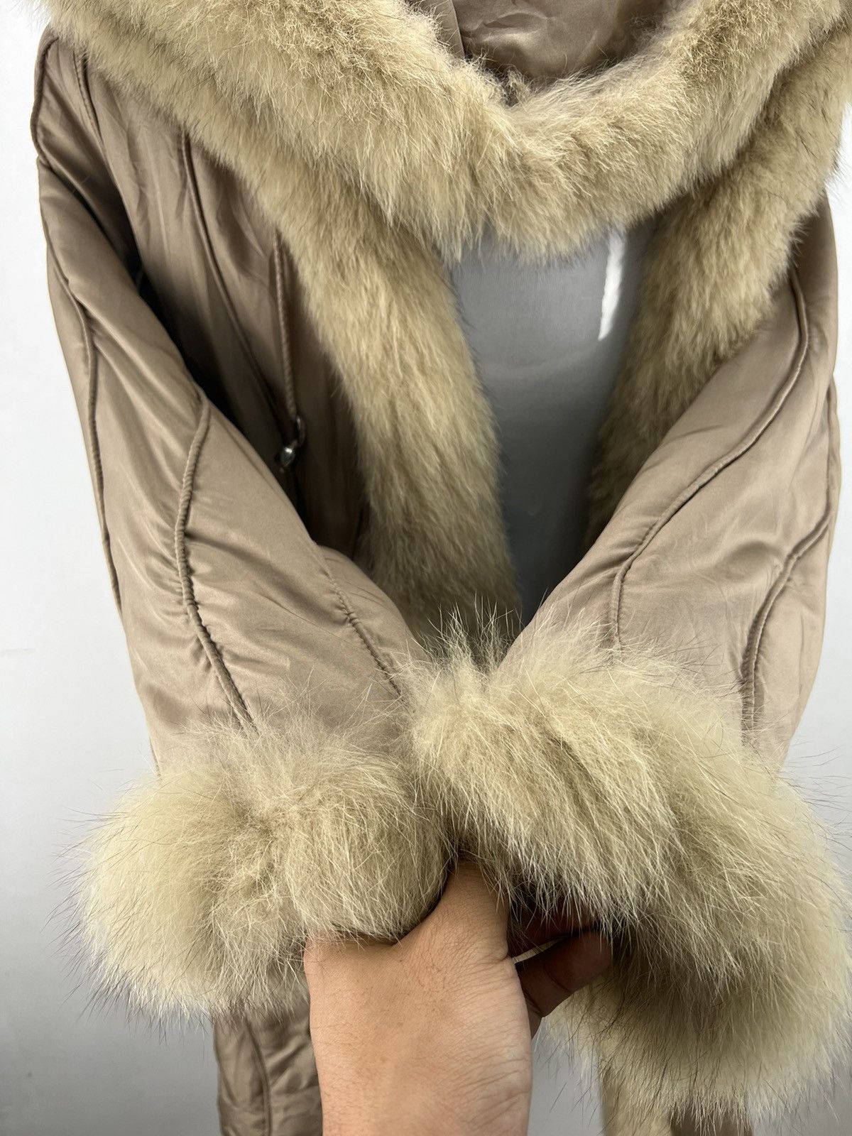 Sagafurs Rare Saga Fox of Scandinavia Fox Fur Trim Coat Jacket Size US L / EU 52-54 / 3 - 16 Thumbnail