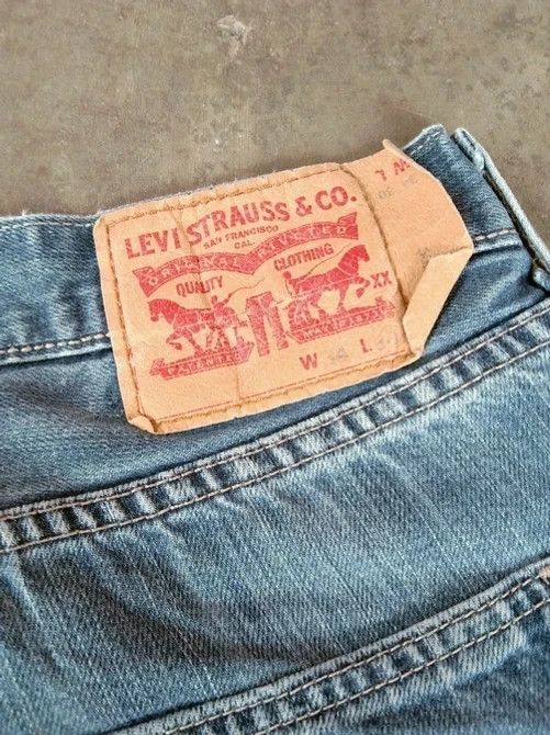 Levi's Vintage Levi's 501 Straight Leg Distressed Jeans 34x29 Size US 34 / EU 50 - 4 Thumbnail