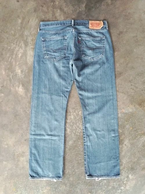Levi's Vintage Levi's 501 Straight Leg Distressed Jeans 34x29 Size US 34 / EU 50 - 2 Thumbnail