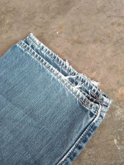 Levi's Vintage Levi's 501 Straight Leg Distressed Jeans 34x29 Size US 34 / EU 50 - 3 Thumbnail