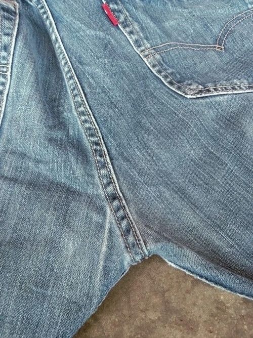 Levi's Vintage Levi's 501 Straight Leg Distressed Jeans 34x29 Size US 34 / EU 50 - 5 Thumbnail