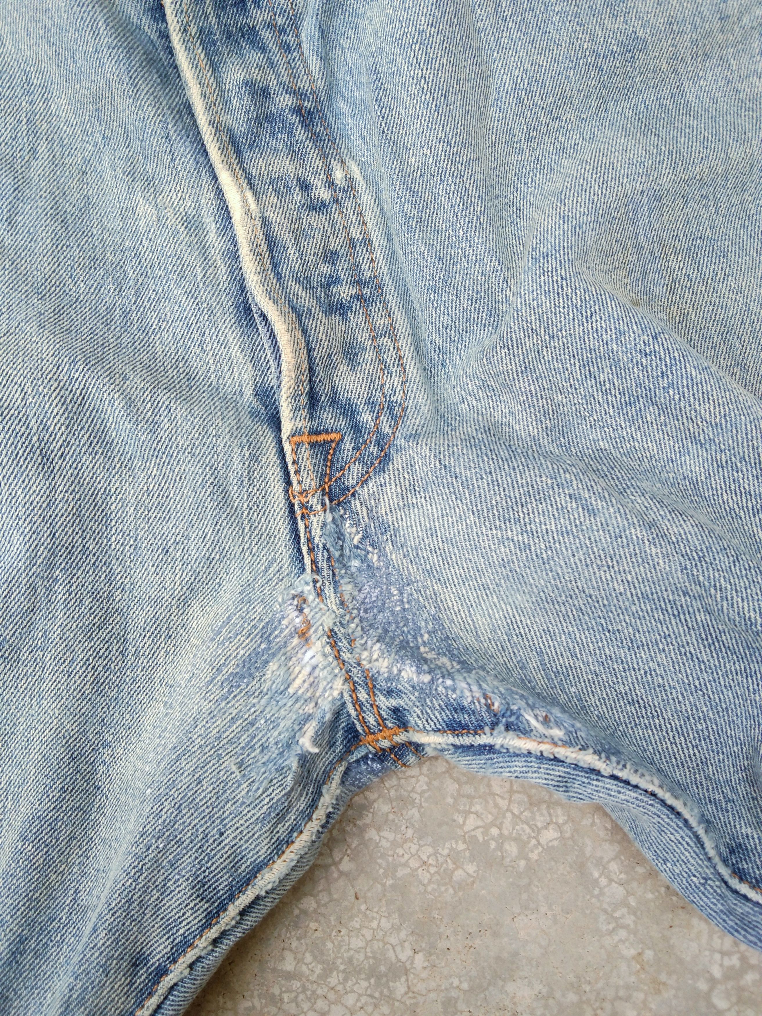 Levi's Vintage Levi's 501 Dirty Distressed Jeans 40x32 Size US 40 / EU 56 - 9 Thumbnail