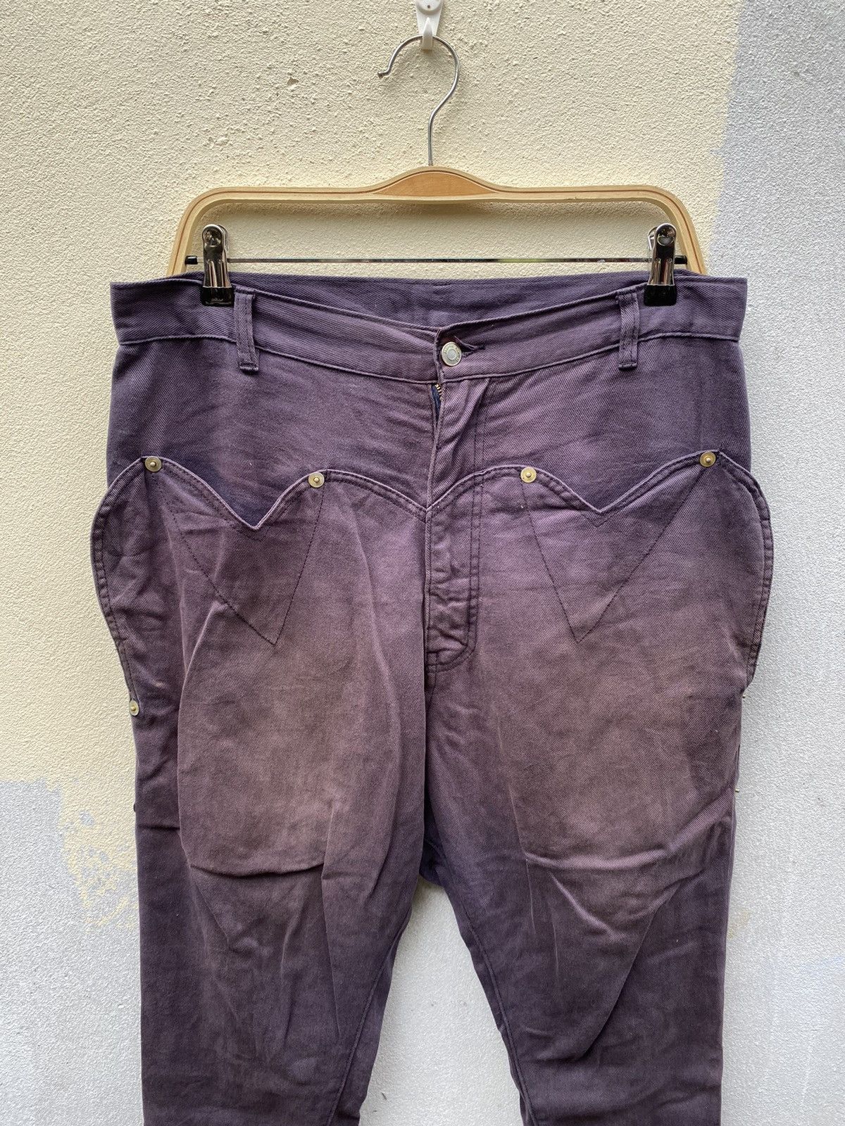 mercibeaucoup Vintage Mercibeaucoup Faded Pants Trousers Jeans Size US 34 / EU 50 - 4 Thumbnail