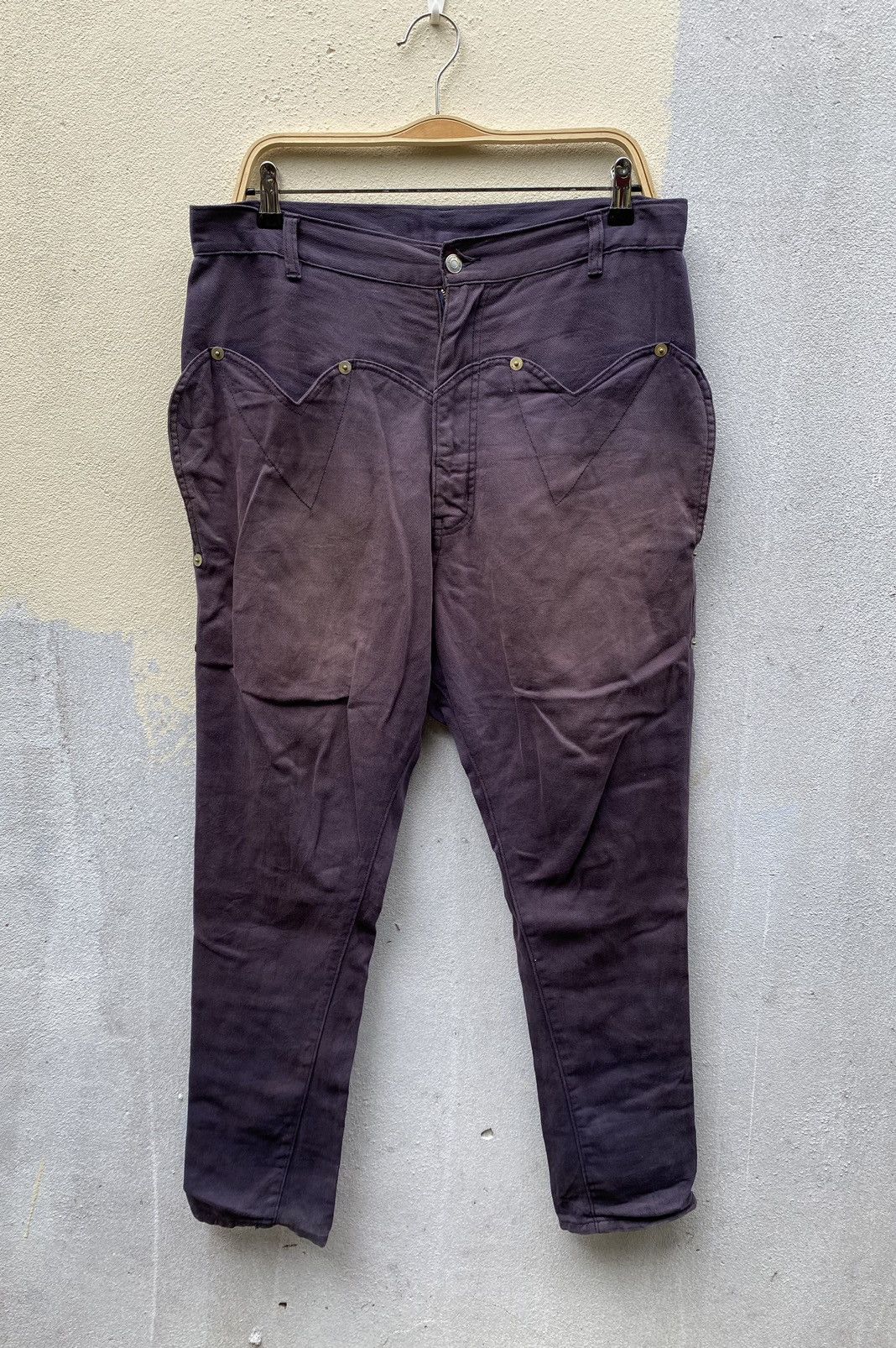 mercibeaucoup Vintage Mercibeaucoup Faded Pants Trousers Jeans Size US 34 / EU 50 - 1 Thumbnail