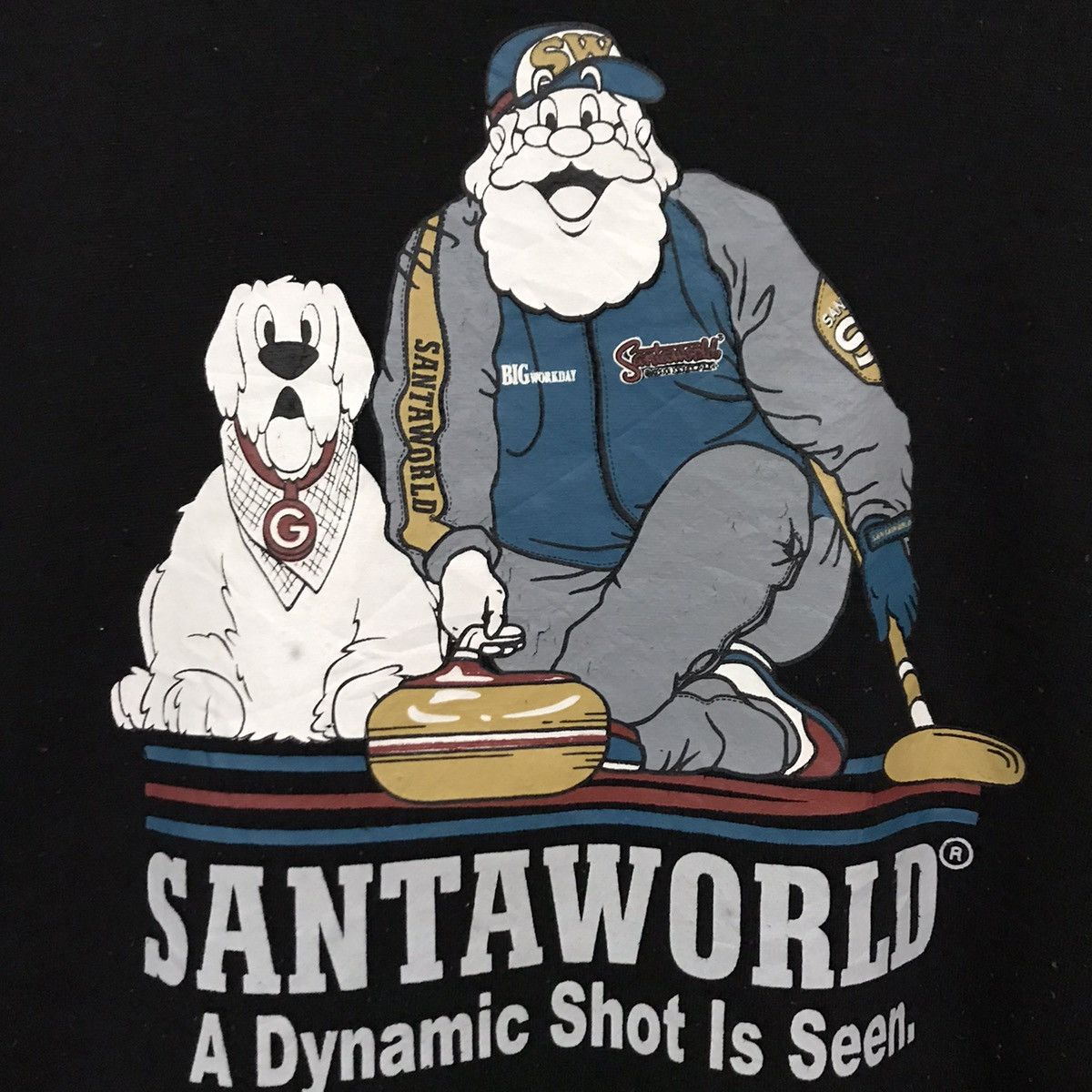 Santa Cruz Skateboards × Vintage Santa world a dynamic shot is seen sweatshirt Size US L / EU 52-54 / 3 - 6 Thumbnail